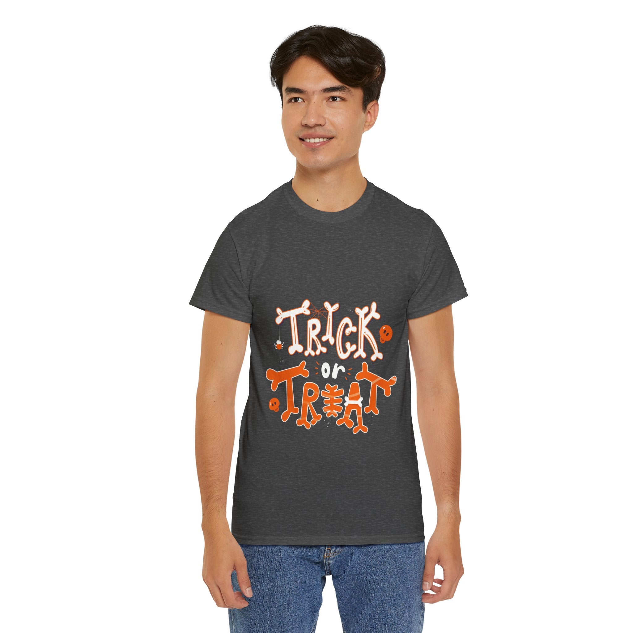 Halloween Trick or Treat | Unisex Heavy Cotton Tee