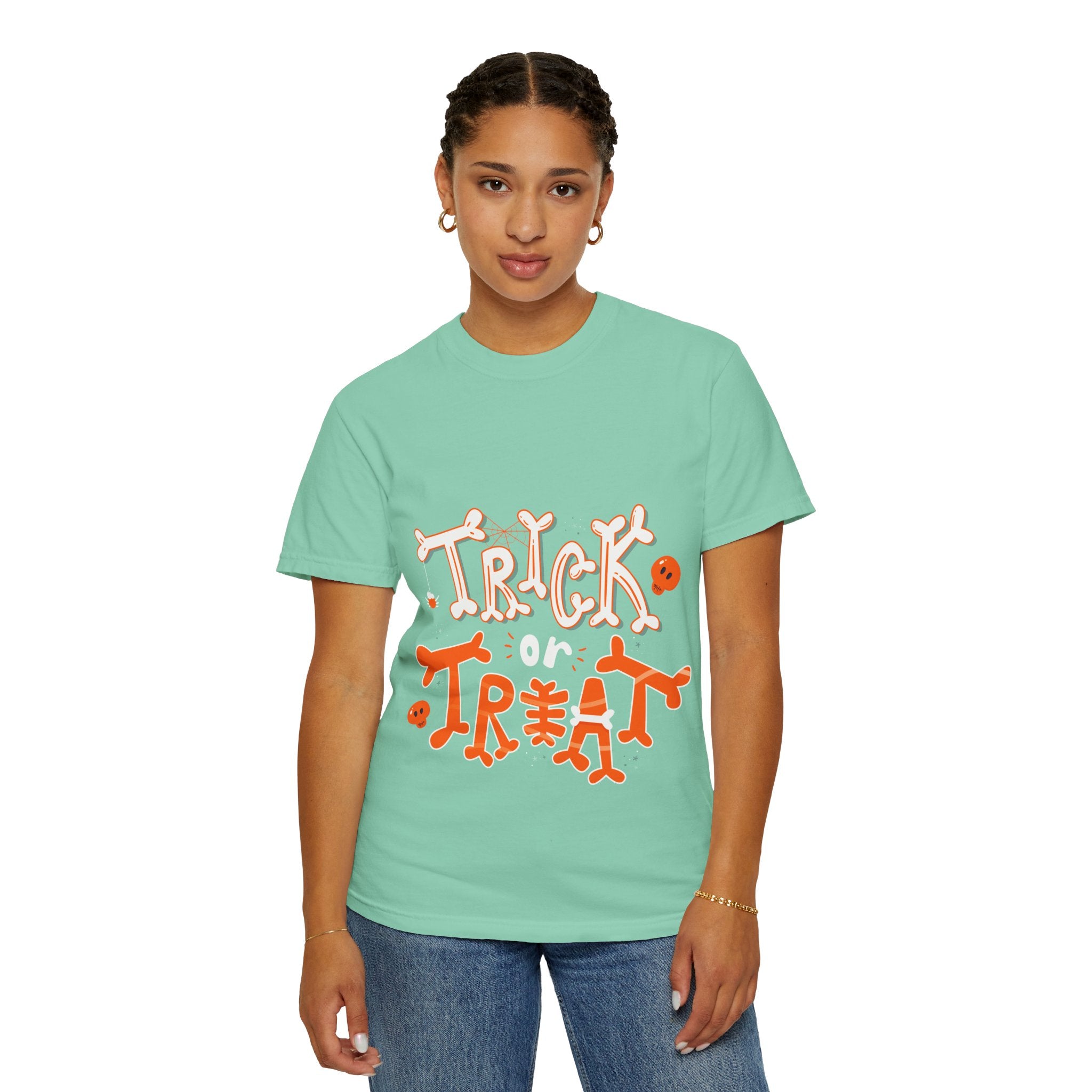 Halloween Trick or Treat  | Unisex Garment-Dyed T-shirt