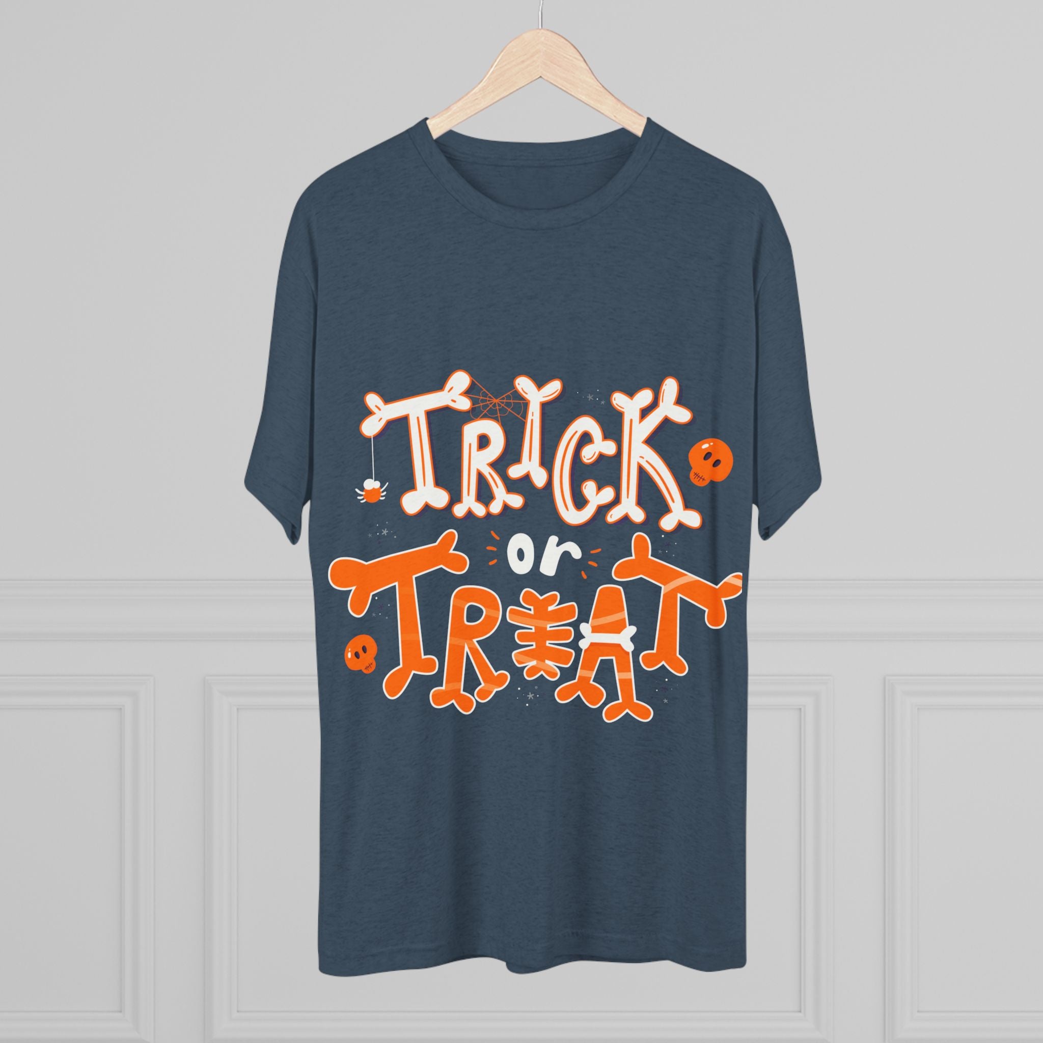 Halloween Trick or Treat | Unisex Tri-Blend Crew Tee