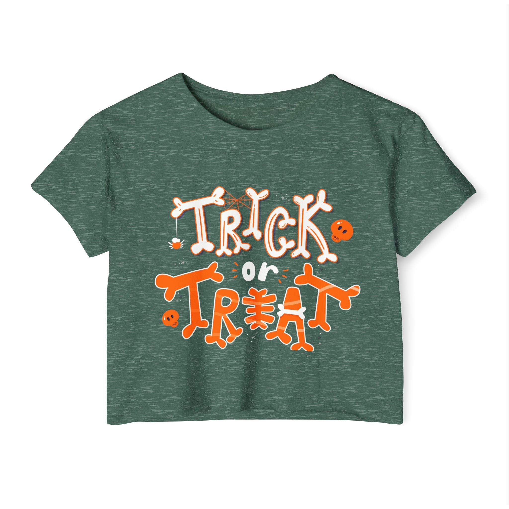 Halloween Trick or Treat | Women's Festival Crop Top
