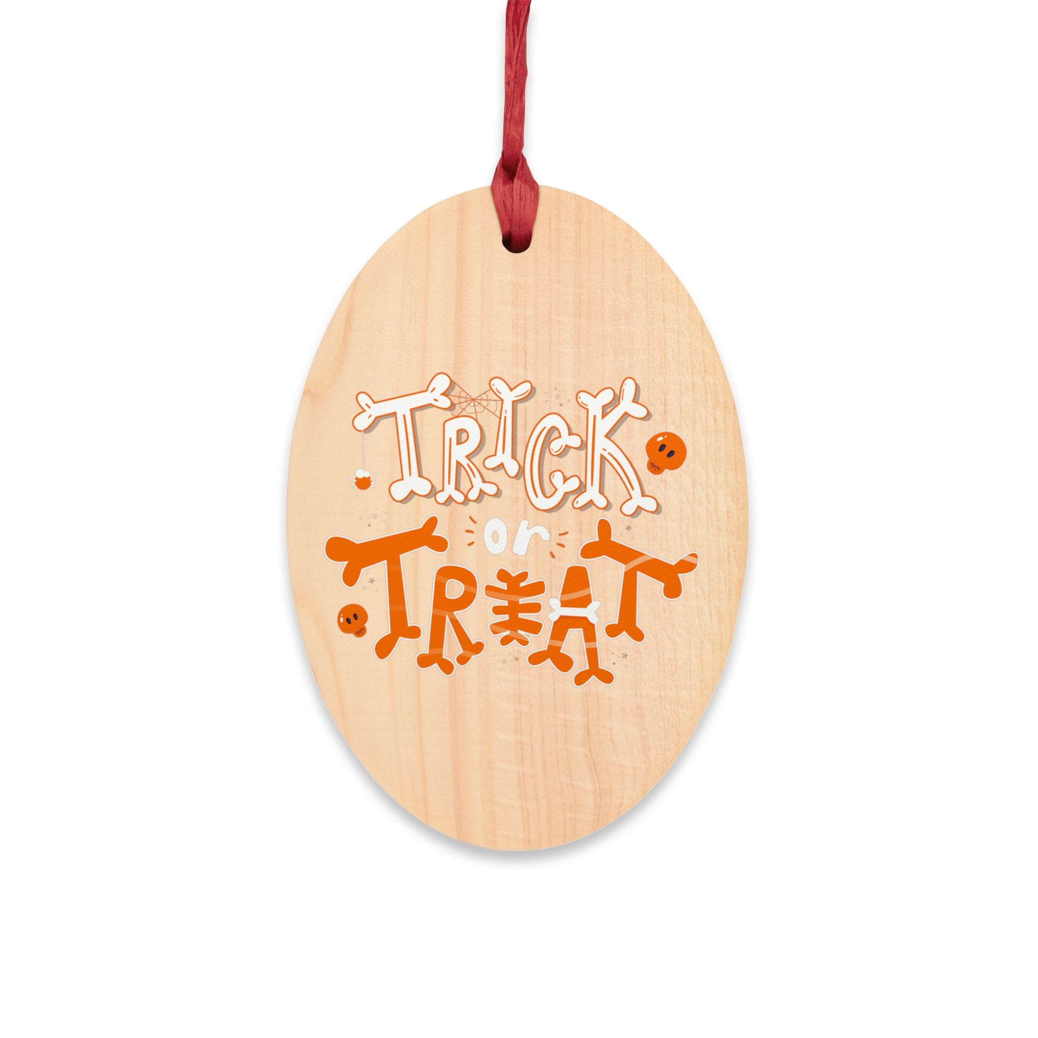 Halloween Trick or Treat | Wooden Ornaments