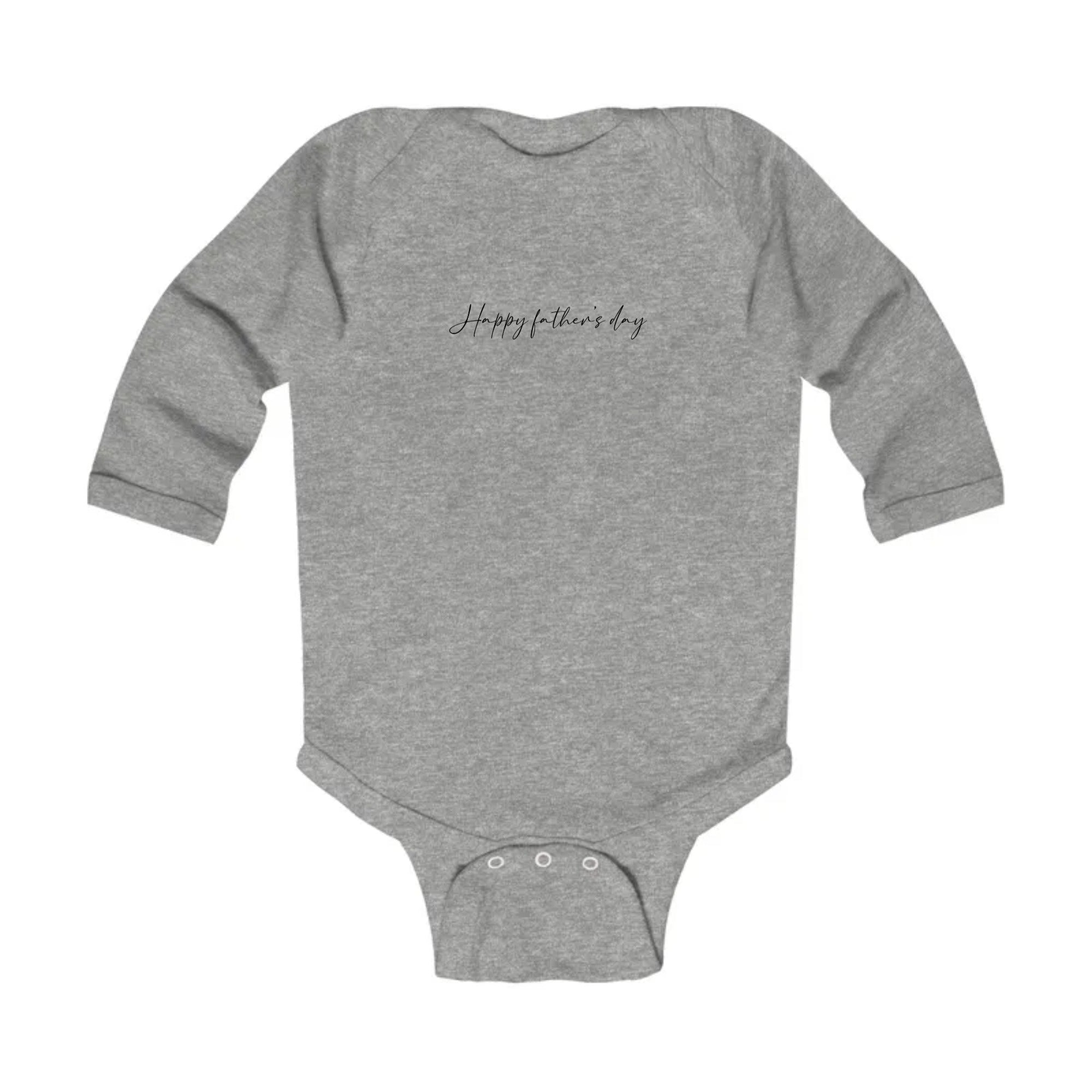 Happy Father's day | Infant Long Sleeve Bodysuit
