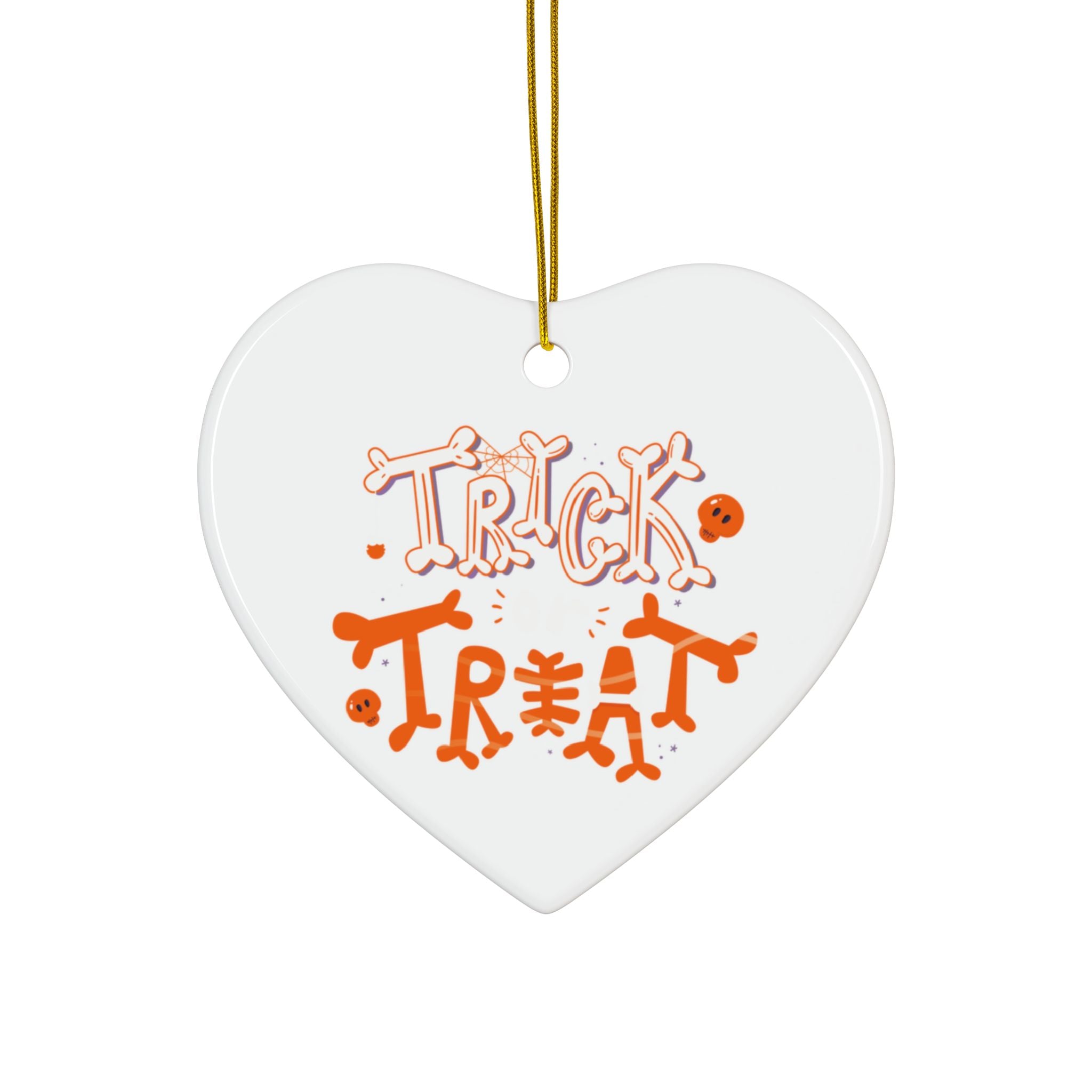 Halloween Trick or Treat | Ceramic Ornaments