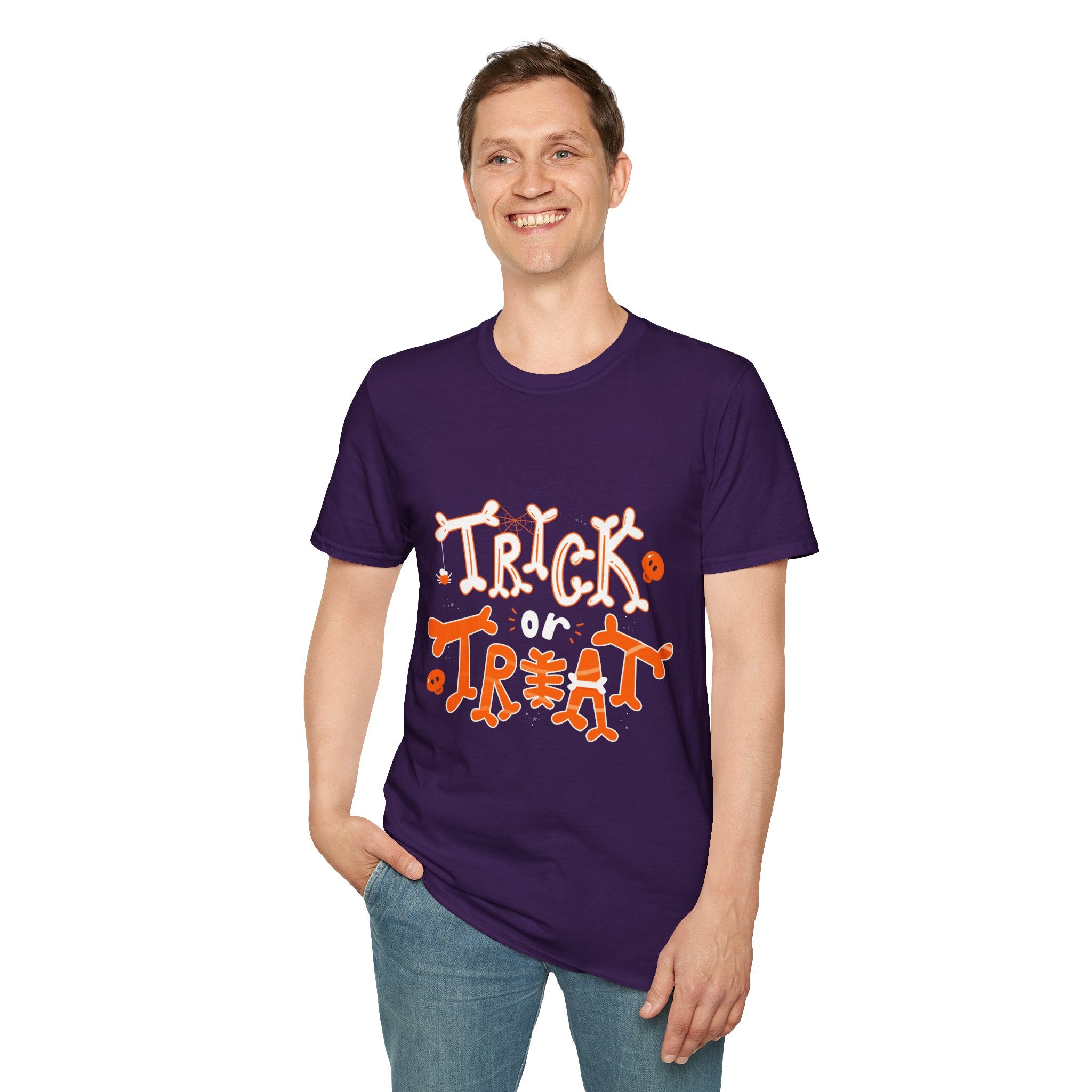 Halloween Trick or Treat  | Unisex Softstyle T-Shirt