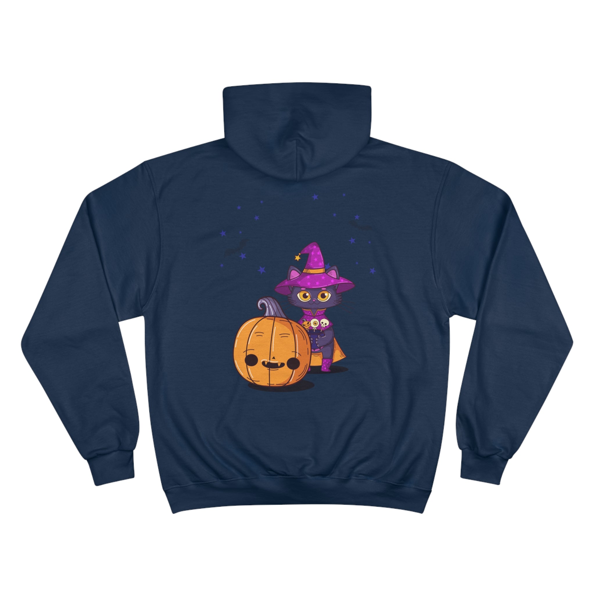 Halloween with Witch's Cats | Champion Hoodie