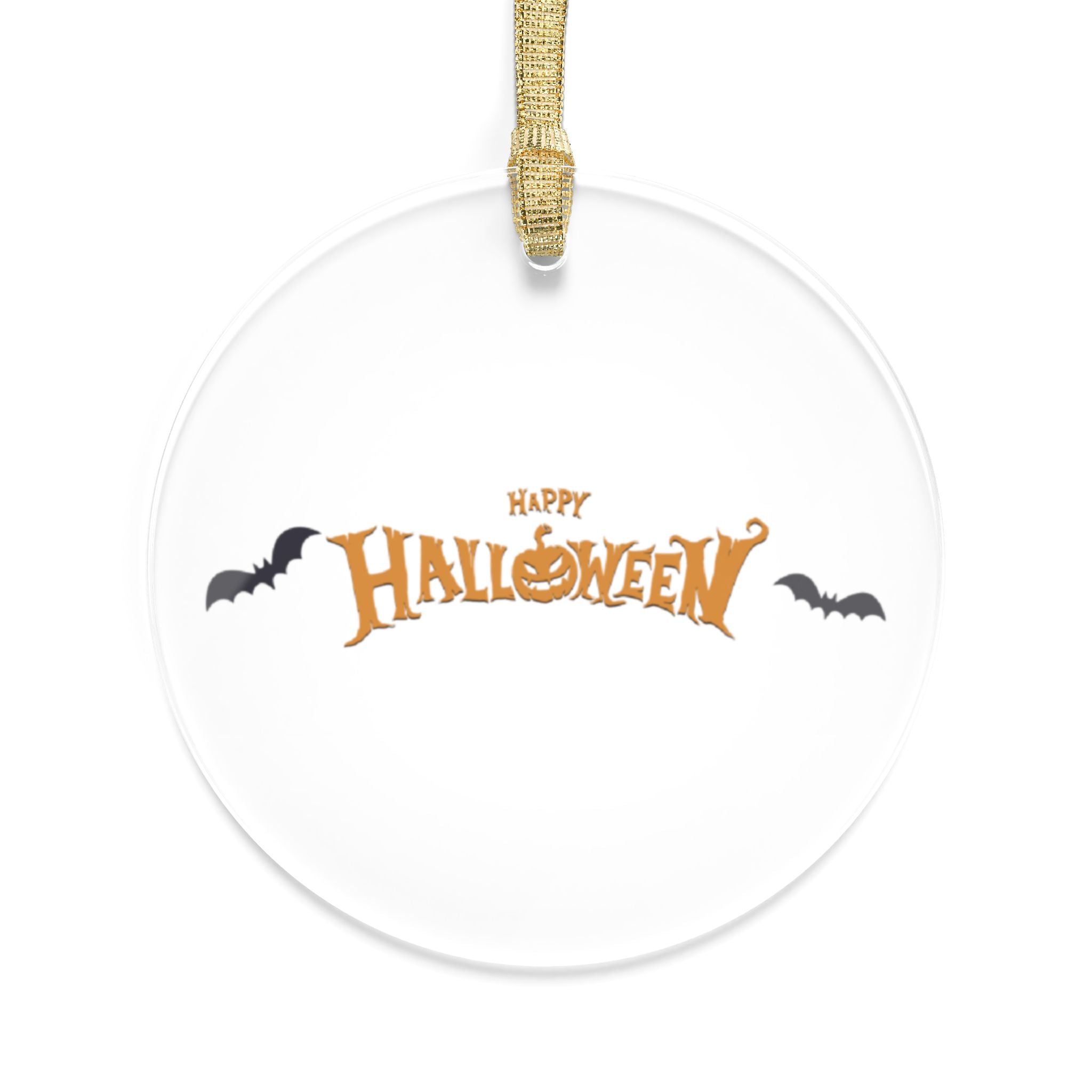 Halloween with Bats| Acrylic Ornaments