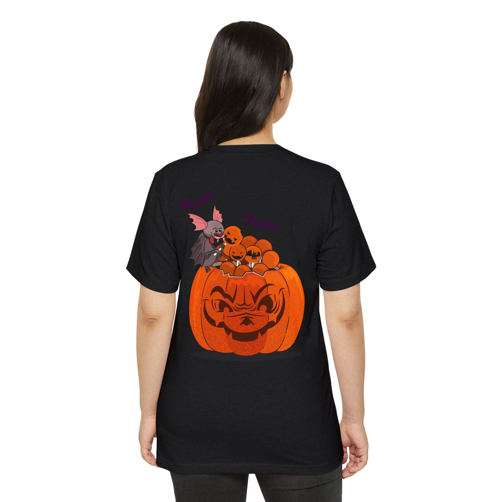 Halloween Trick or Treat | Unisex Recycled Organic T-Shirt