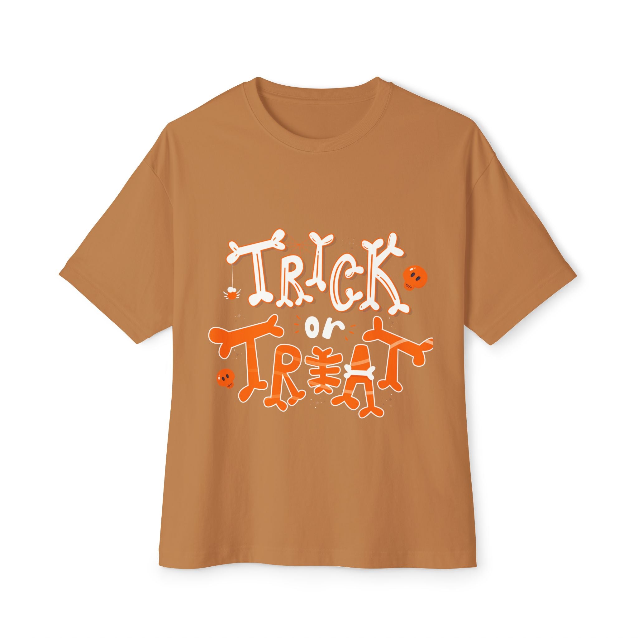Halloween Trick or Treat | Unisex Oversized Boxy Tee