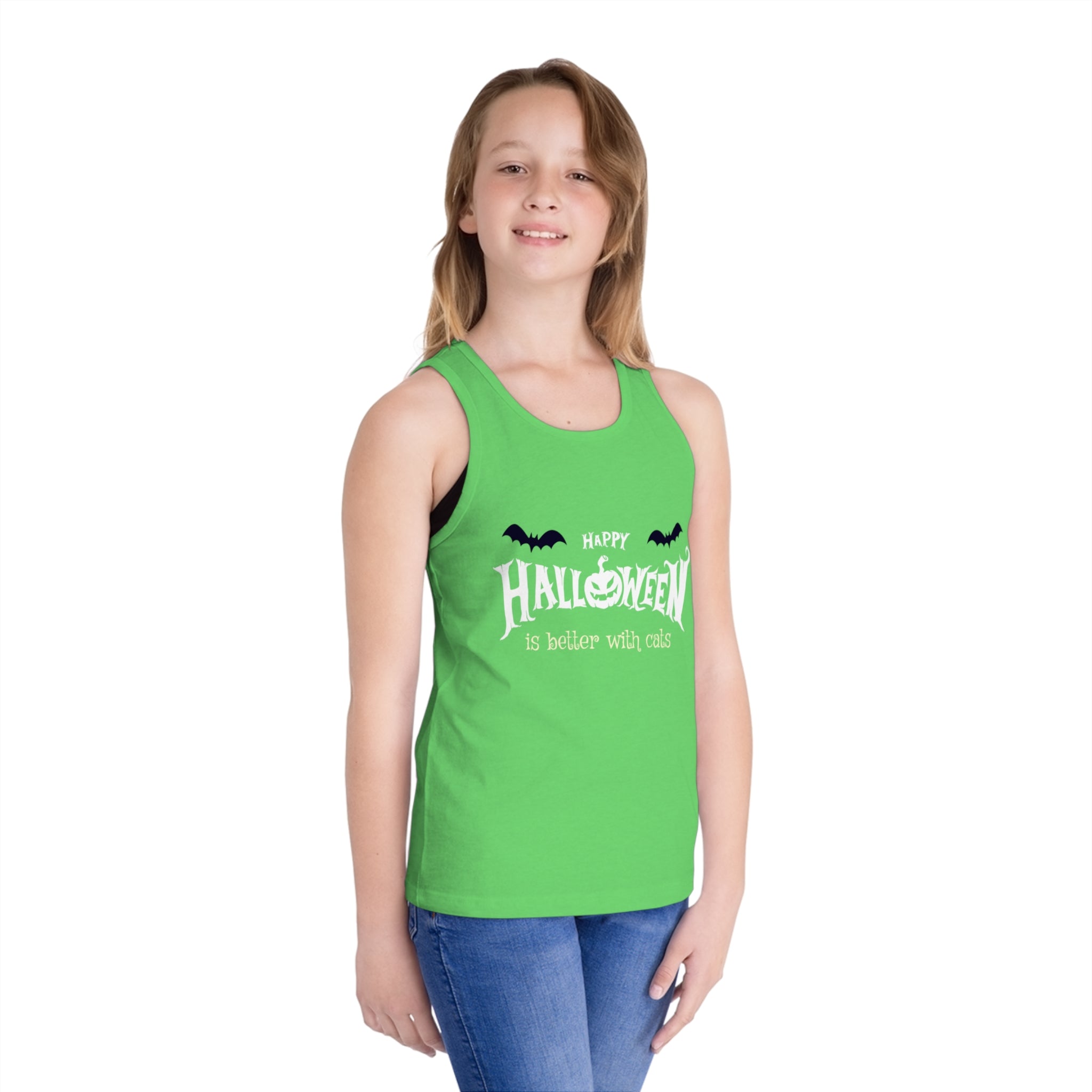 Happy Halloween | Kid's Jersey Tank Top