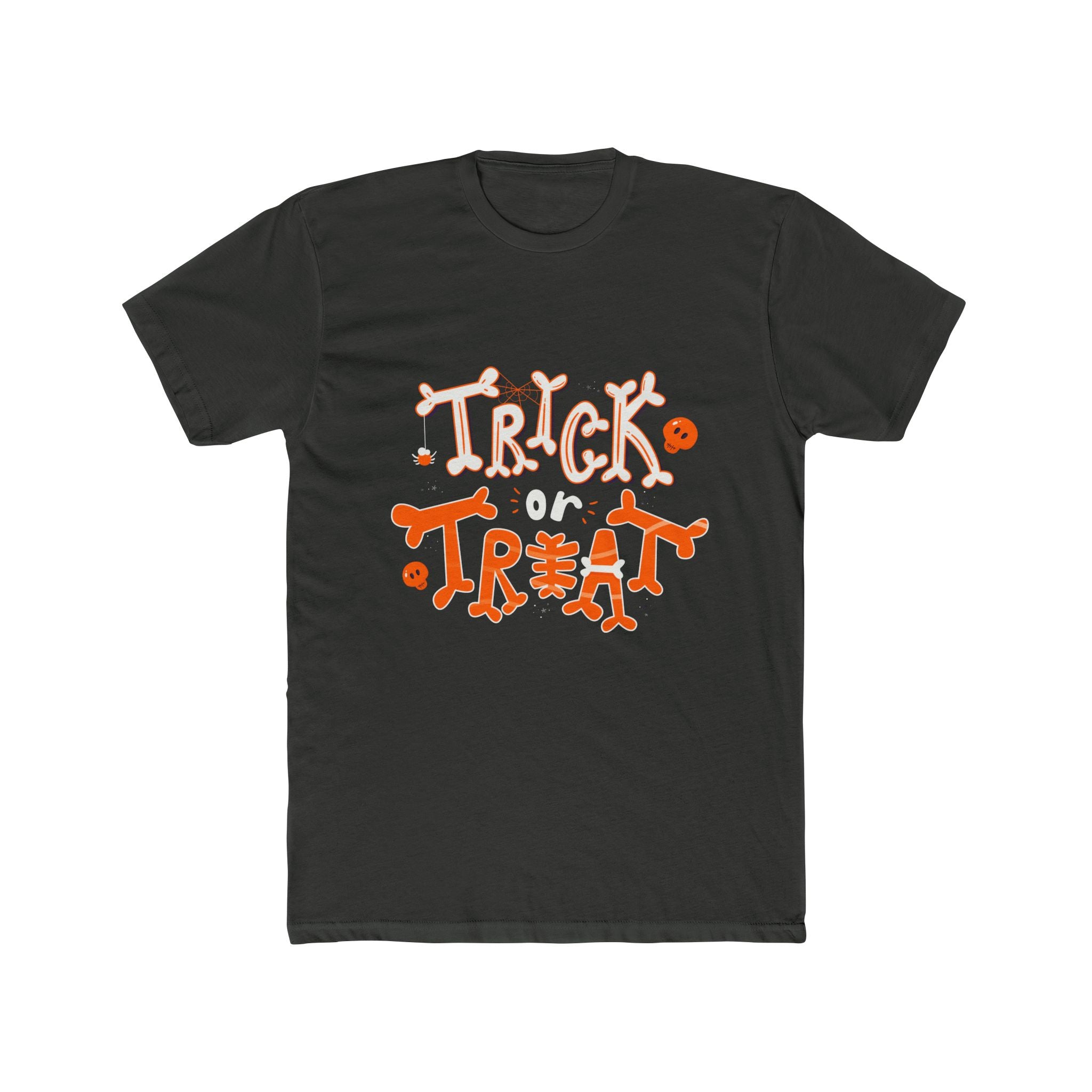 Halloween Trick or Treat | Unisex Cotton Crew Tee