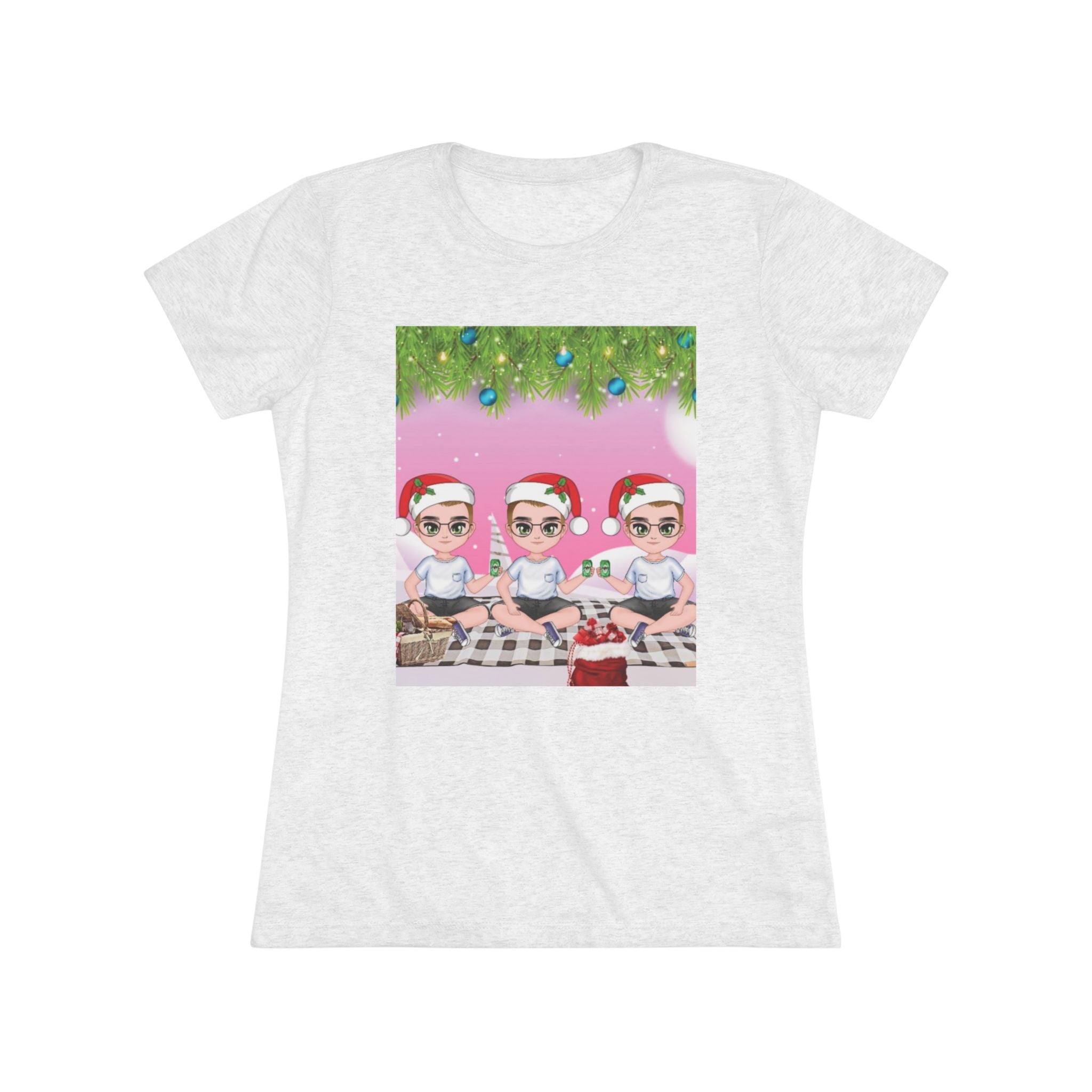 HAPPY CHRISTMAS DAY Women's Triblend Tee