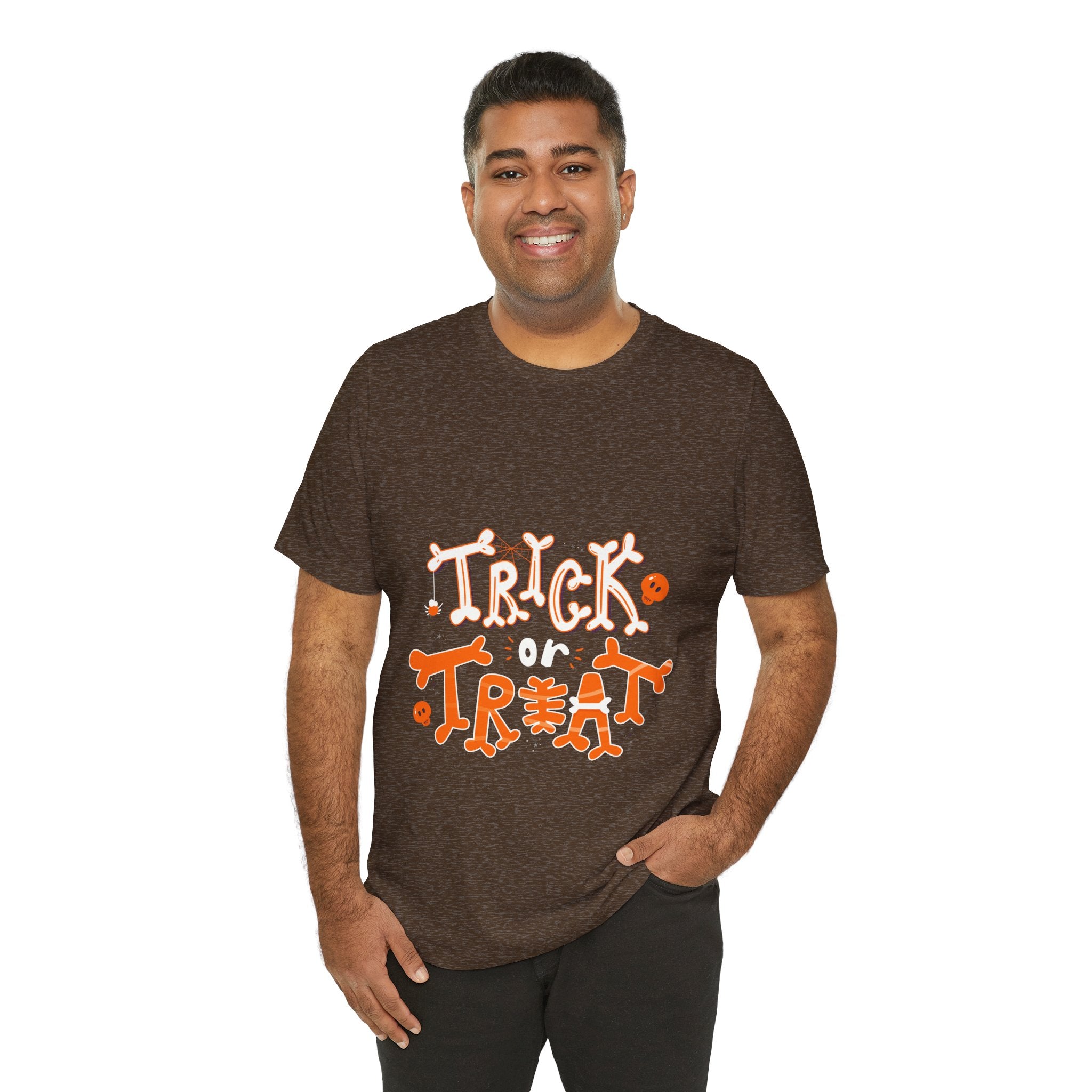 Halloween Trick or Treat  | Unisex Jersey Short Sleeve Tee
