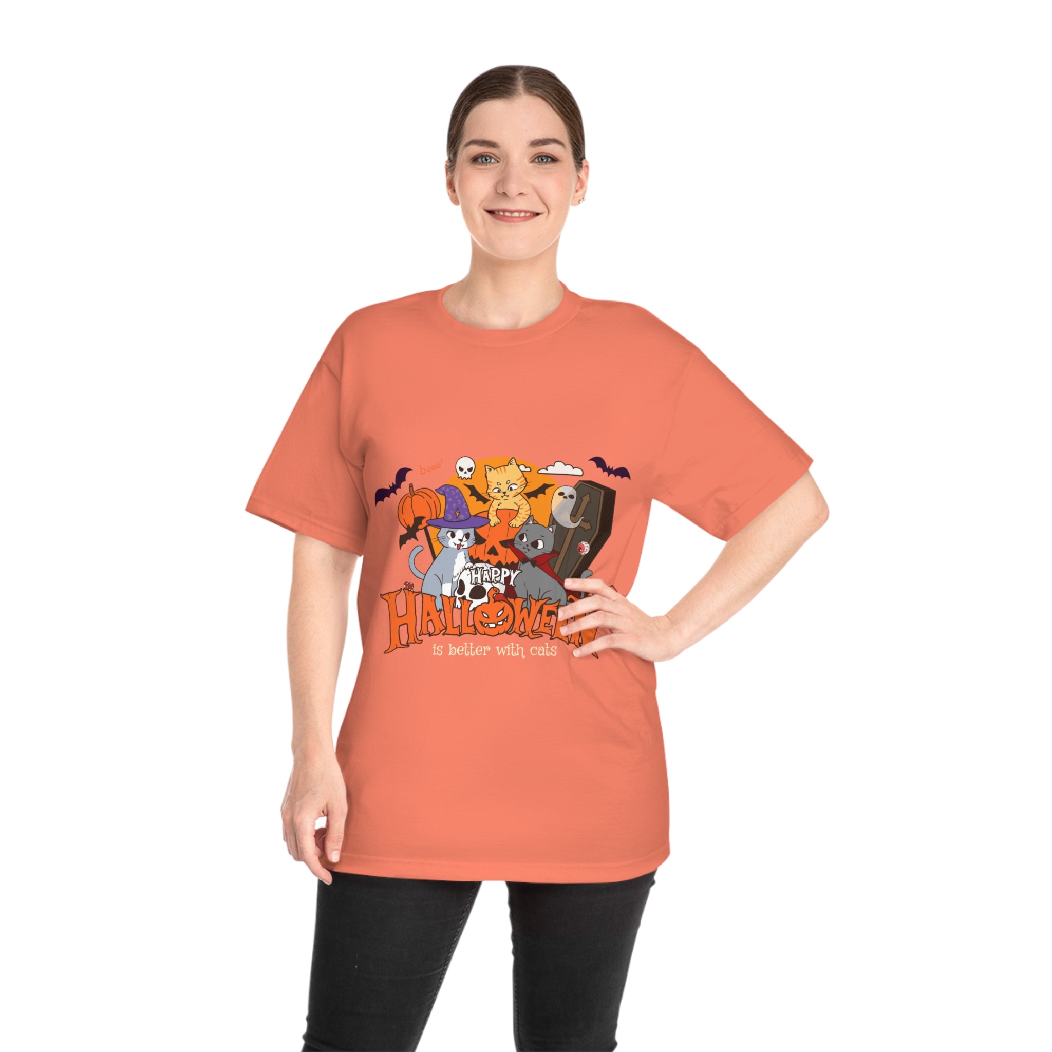 Halloween is Better with Cats | Unisex Hammer™ T-shirt