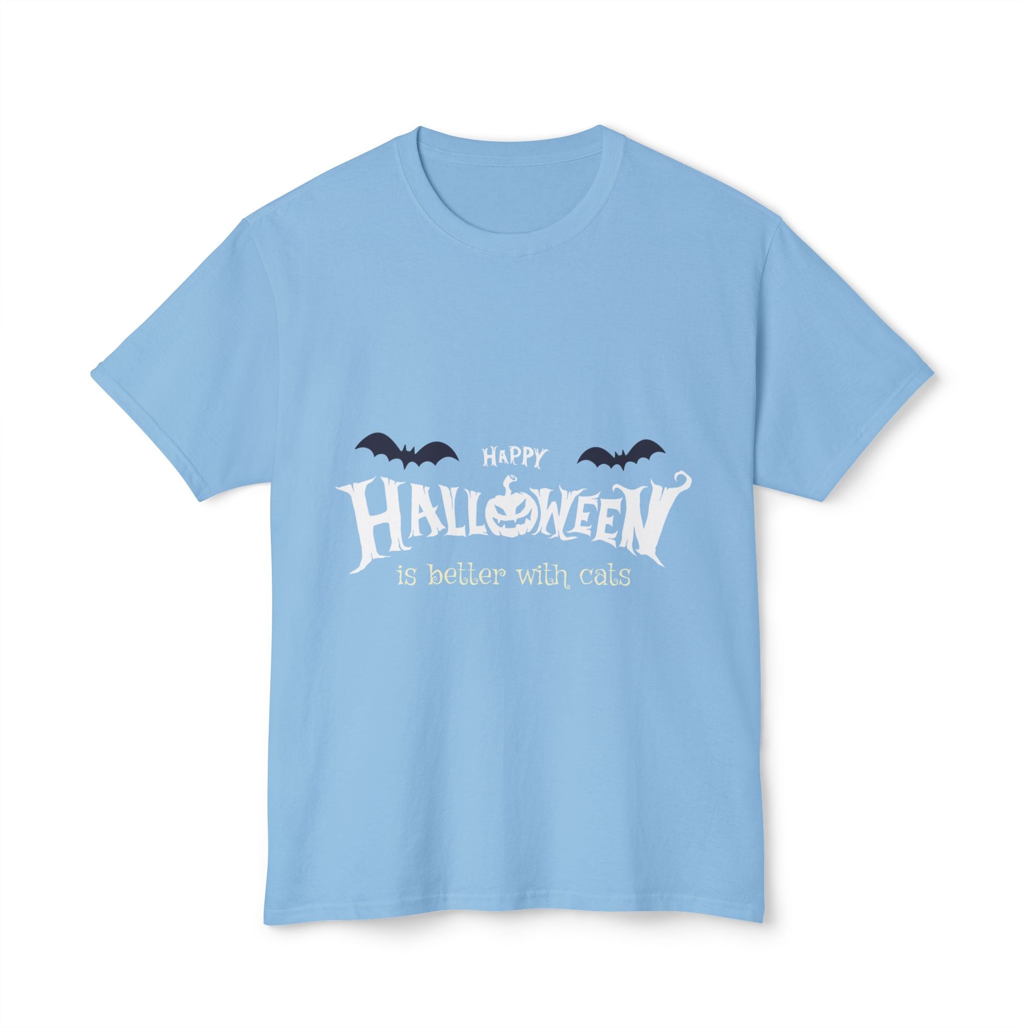 Halloween with Witch's Cats | Unisex HD Cotton™ T-shirt