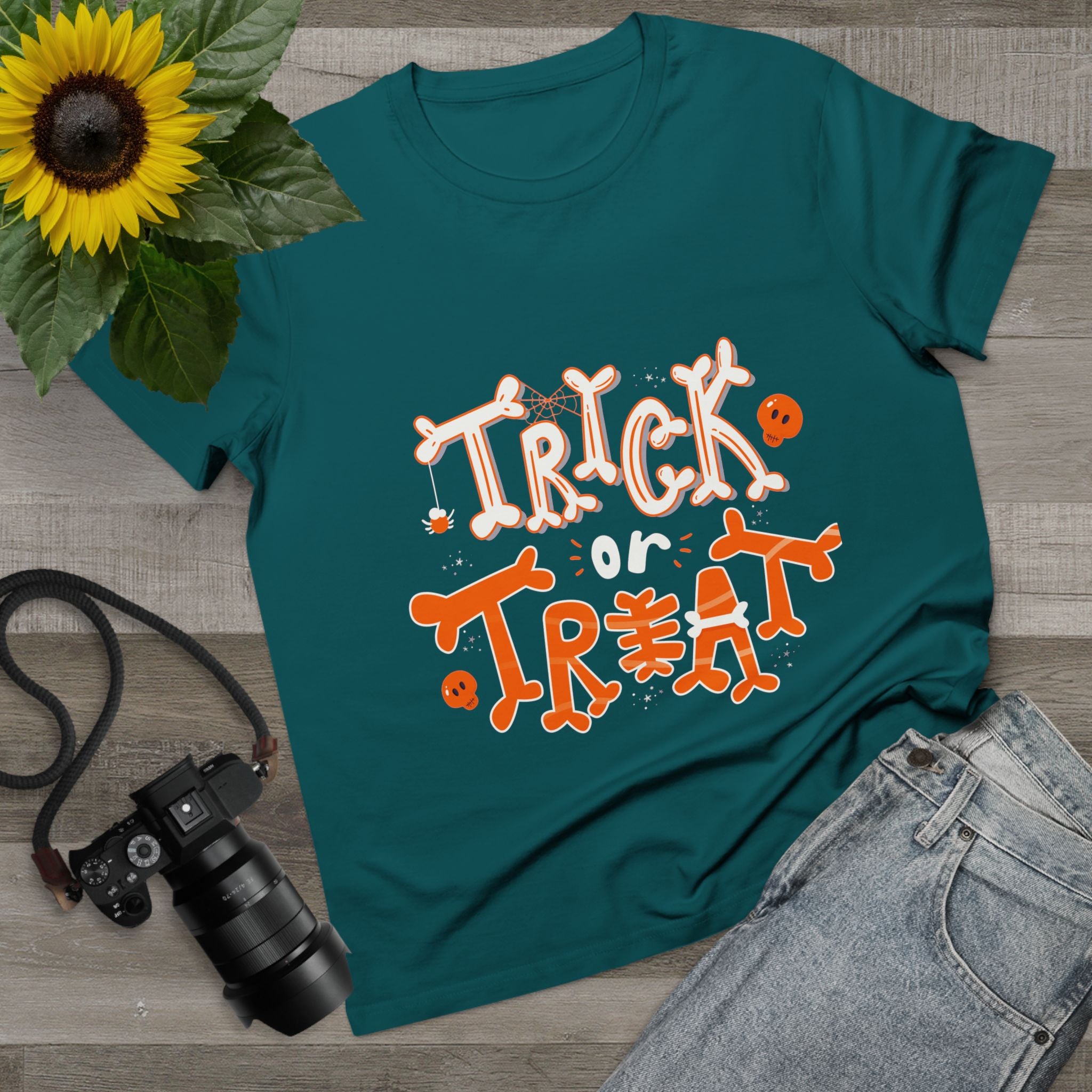 Halloween Trick or Treat | Women’s Maple Tee