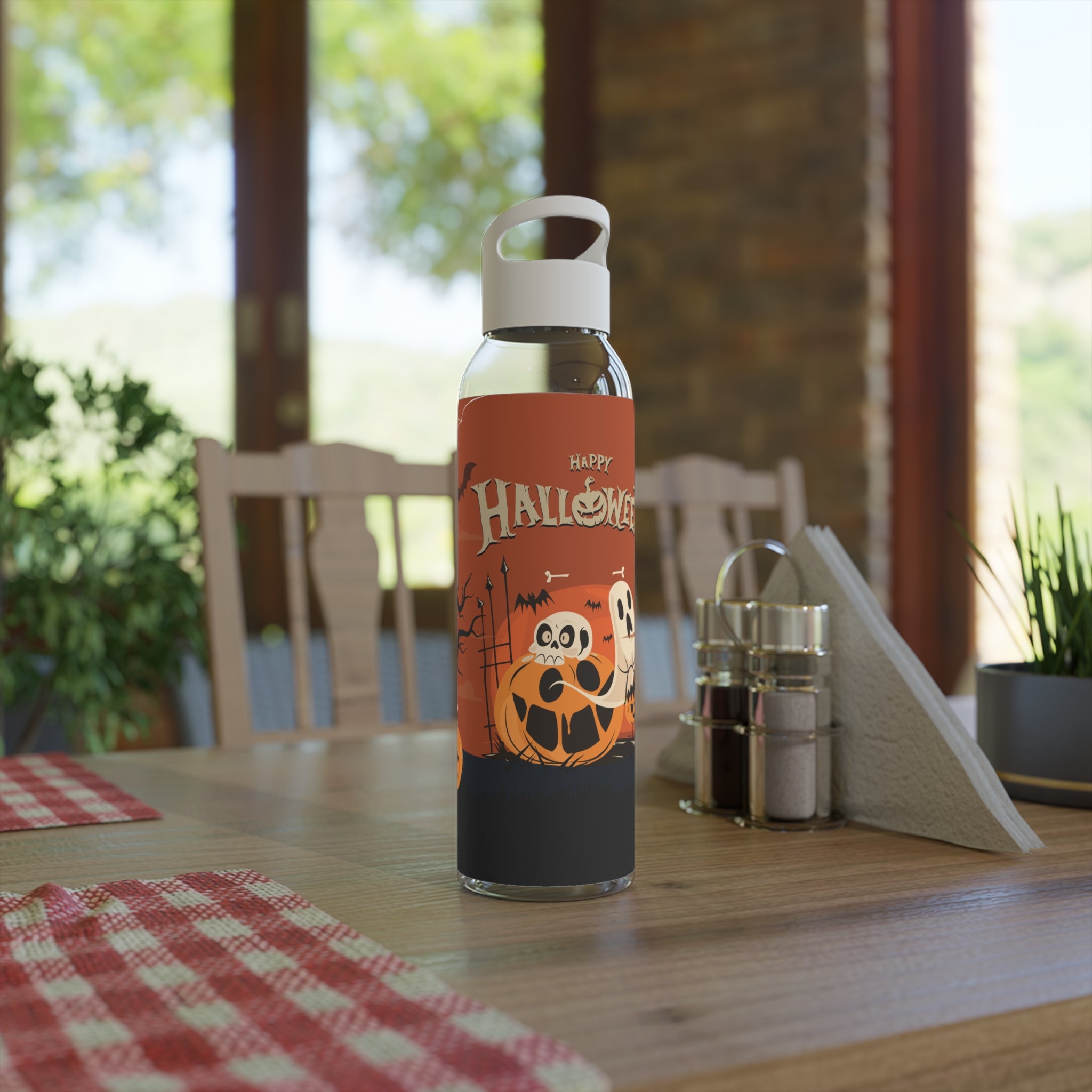 Happy Halloween with Pumpkin | Sky Water Bottle