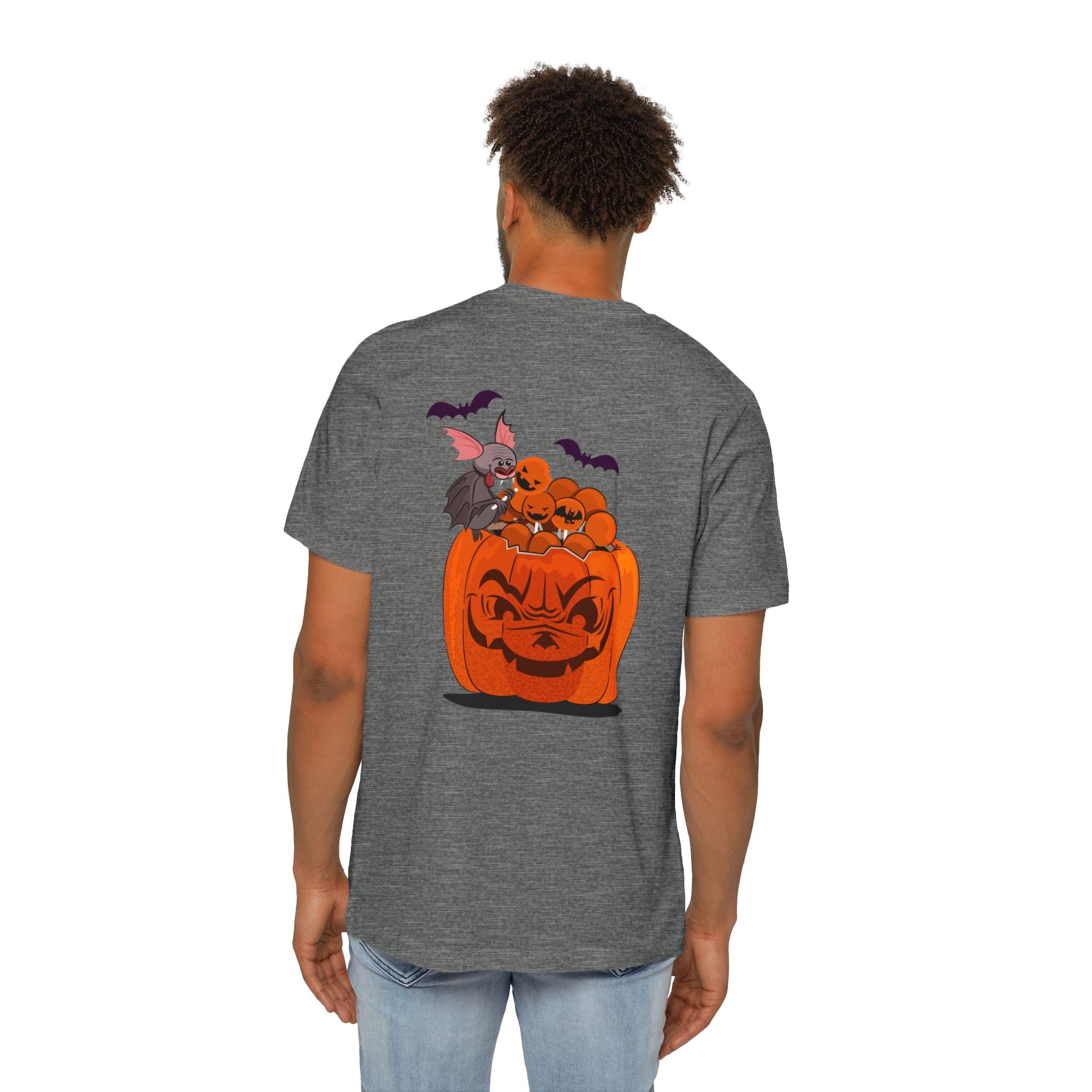 Halloween Trick or Treat | USA-Made Unisex Short-Sleeve Jersey T-Shirt