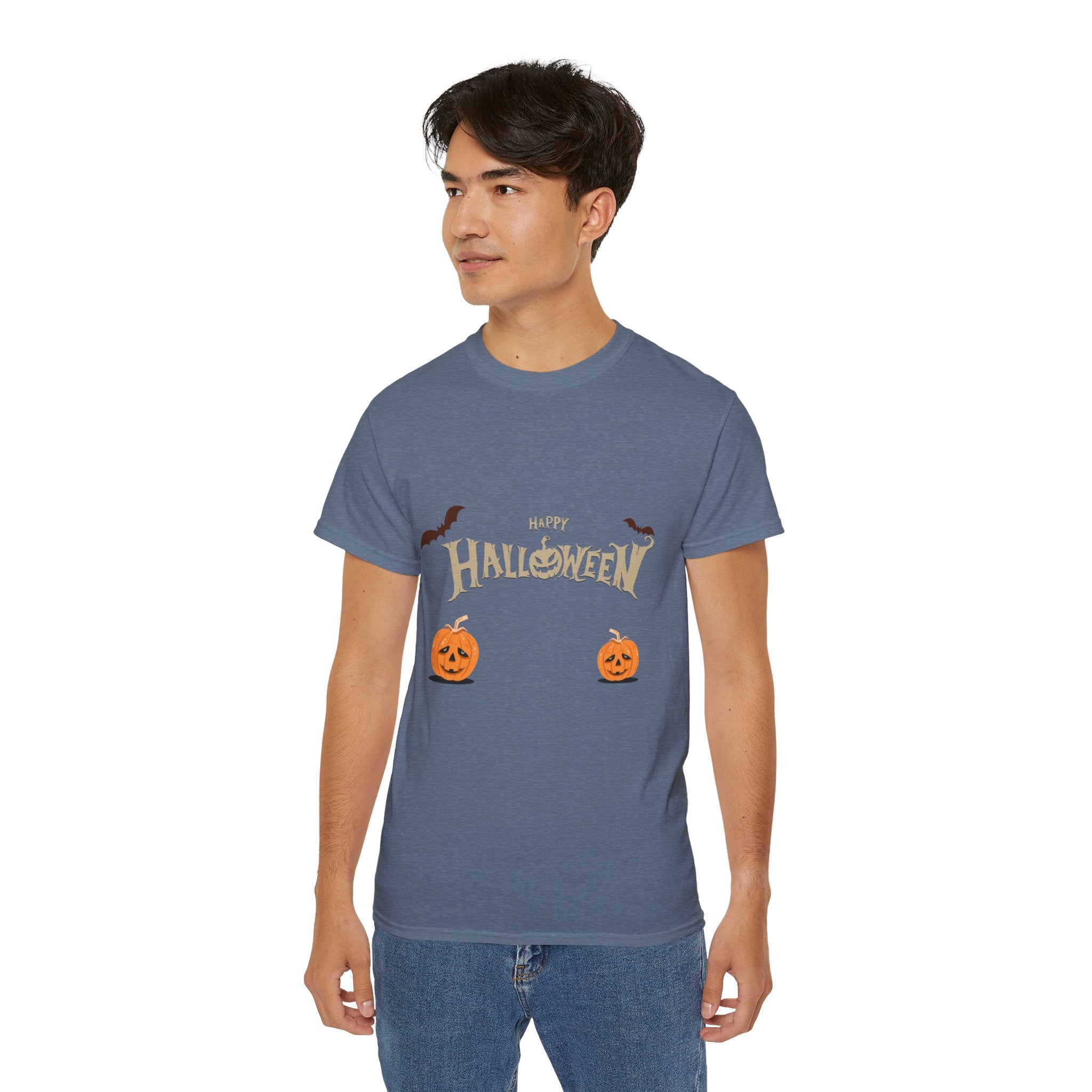 Halloween with Pumpkins | Unisex Ultra Cotton Tee