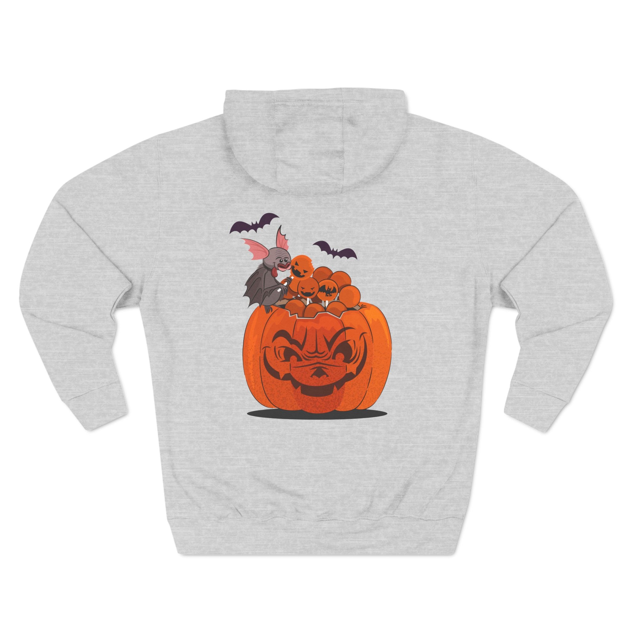 Halloween Trick or Treat | Three-Panel Fleece Hoodie