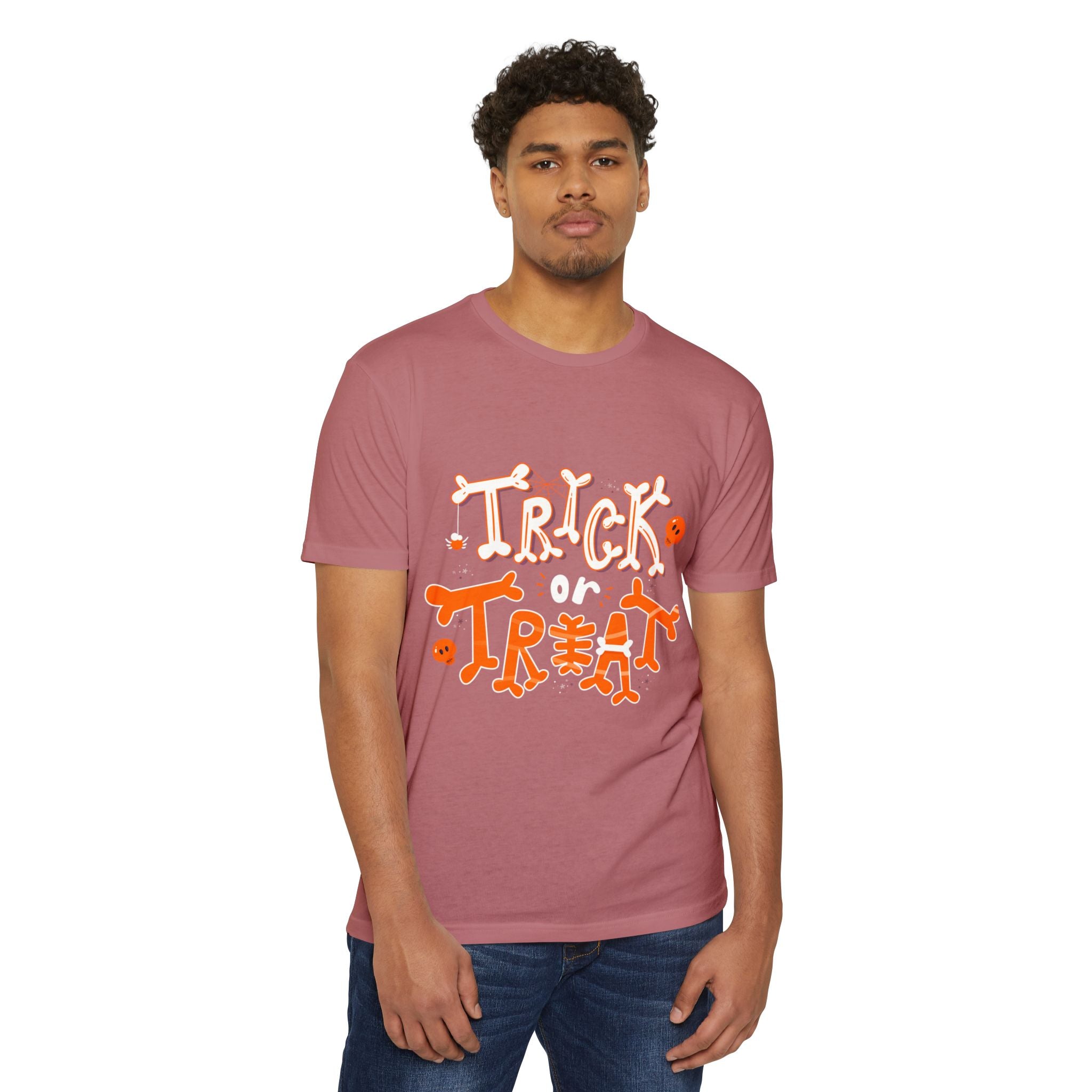 Halloween Trick or Treat | Unisex CVC Jersey T-shirt