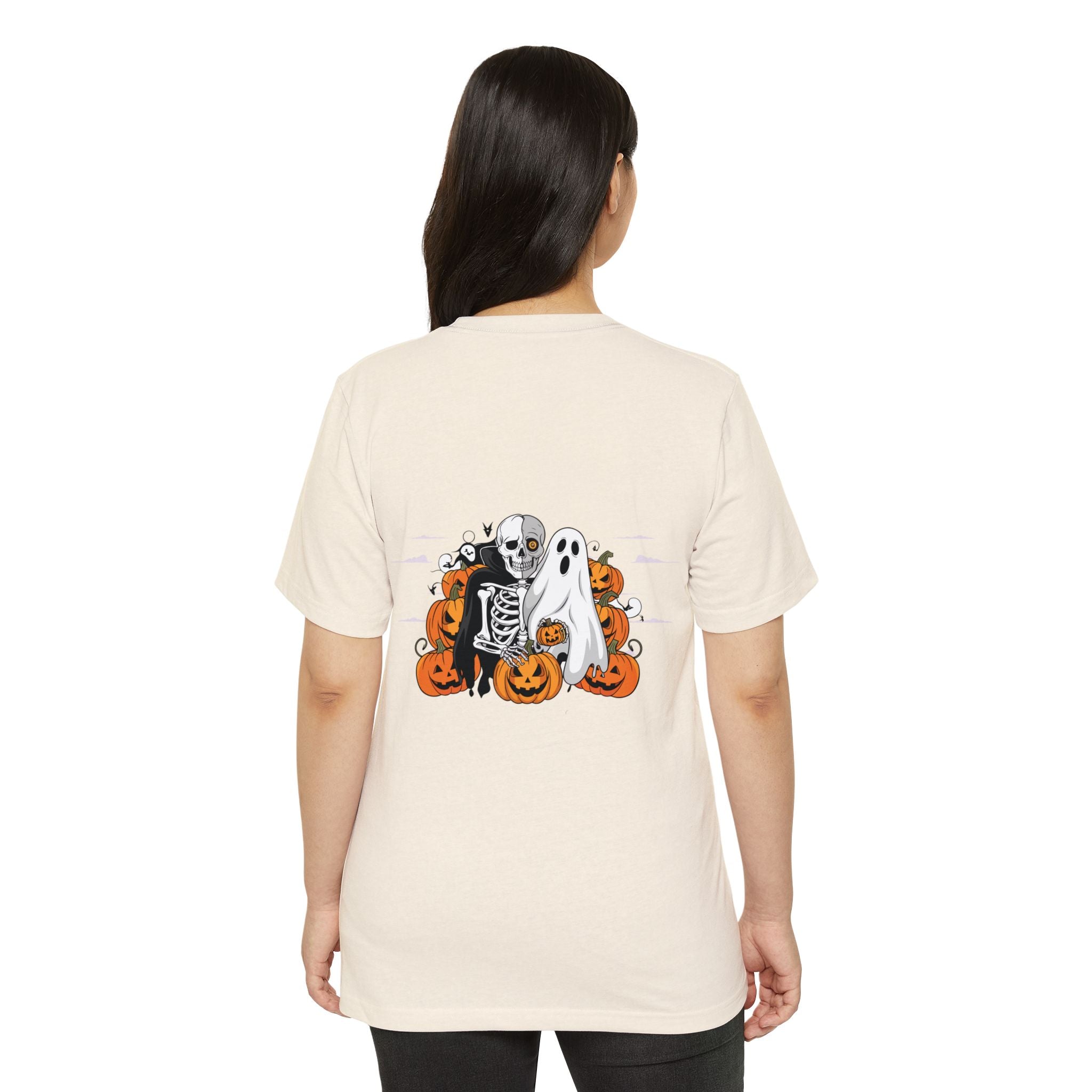 Halloween with Bats | Unisex Recycled Organic T-Shirt
