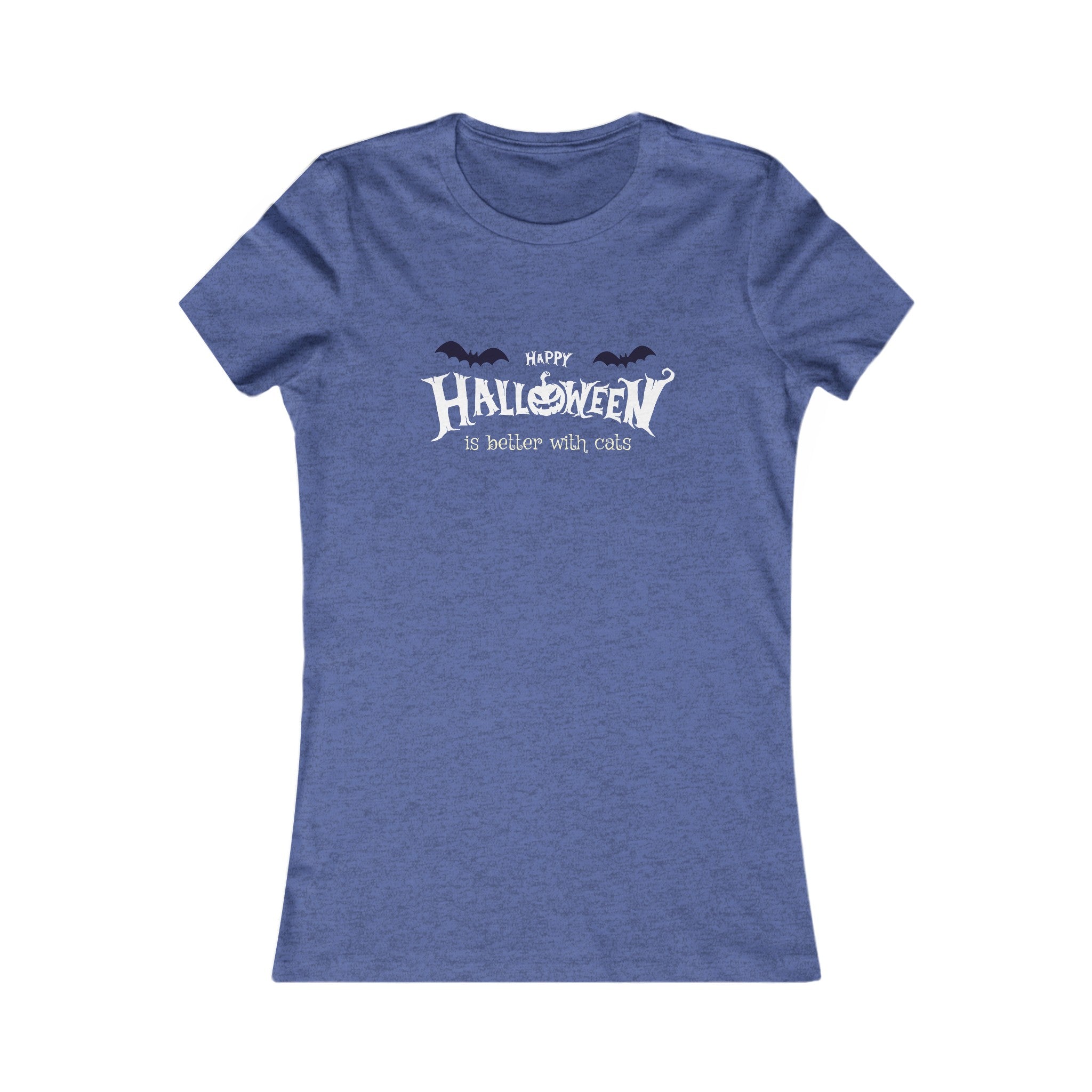 Halloween with Witch's Cats | Women's Favorite Tee