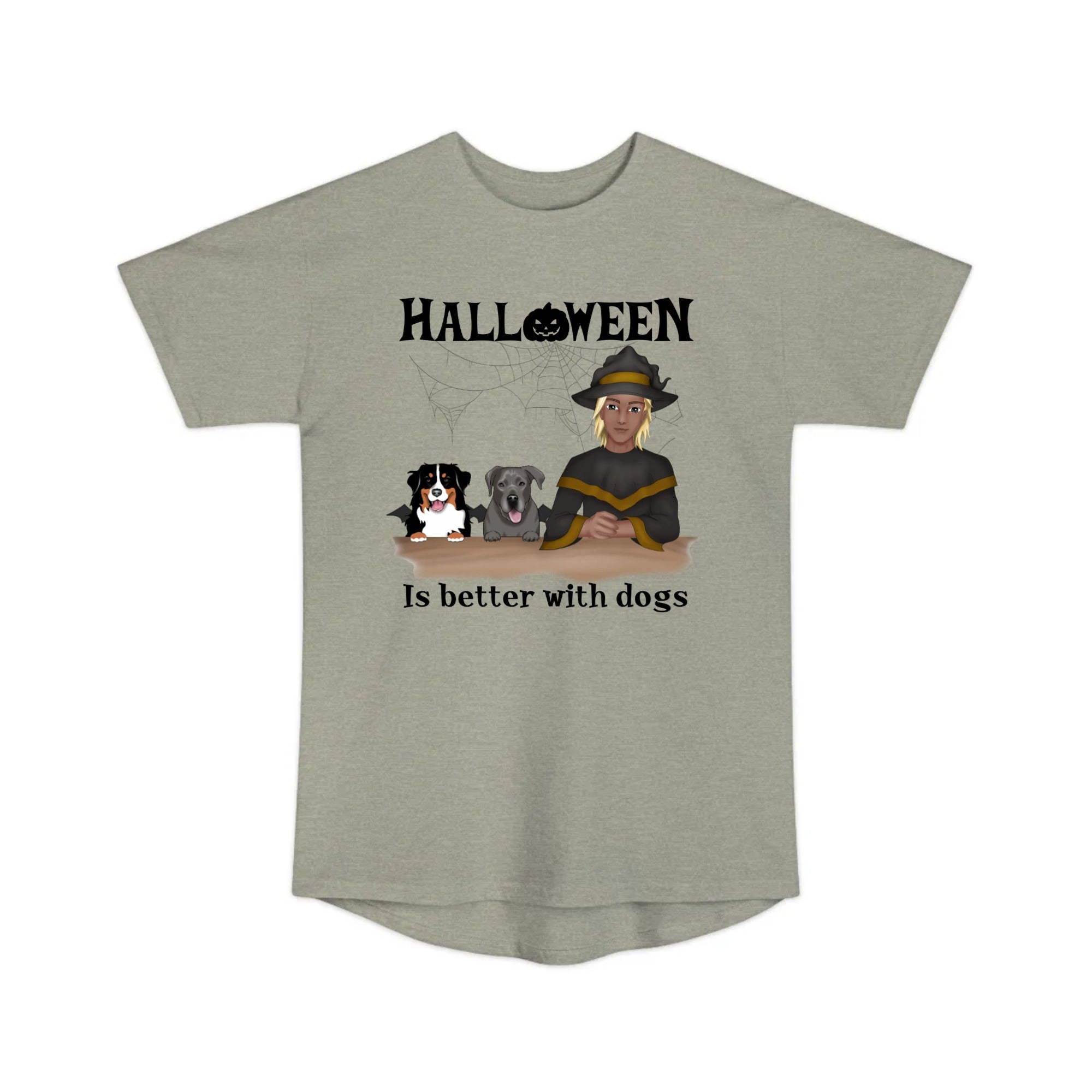Halloween is better with Dogs | Unisex Long Body Urban Tee