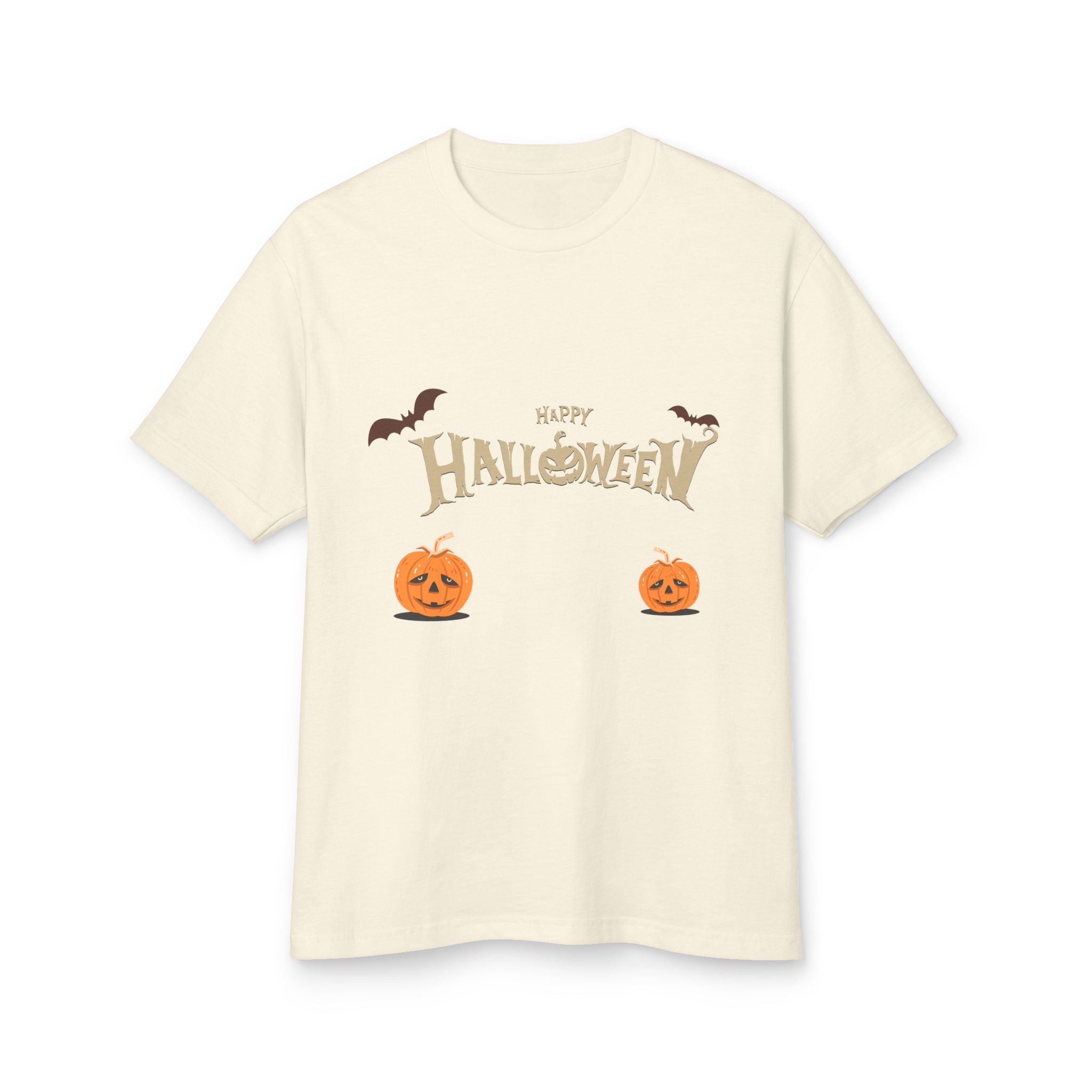 Halloween with Pumpkins | Unisex Garment-Dyed Heavyweight Cotton Tee