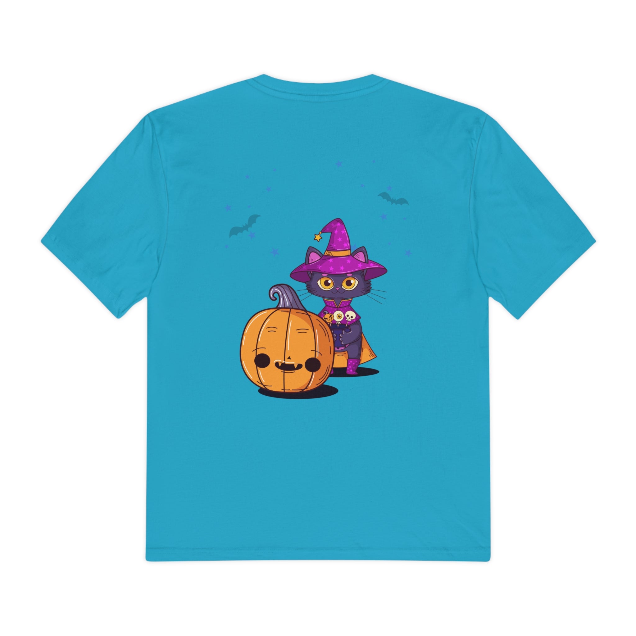 Halloween with Witch's Cats | Perfect Weight® Tee