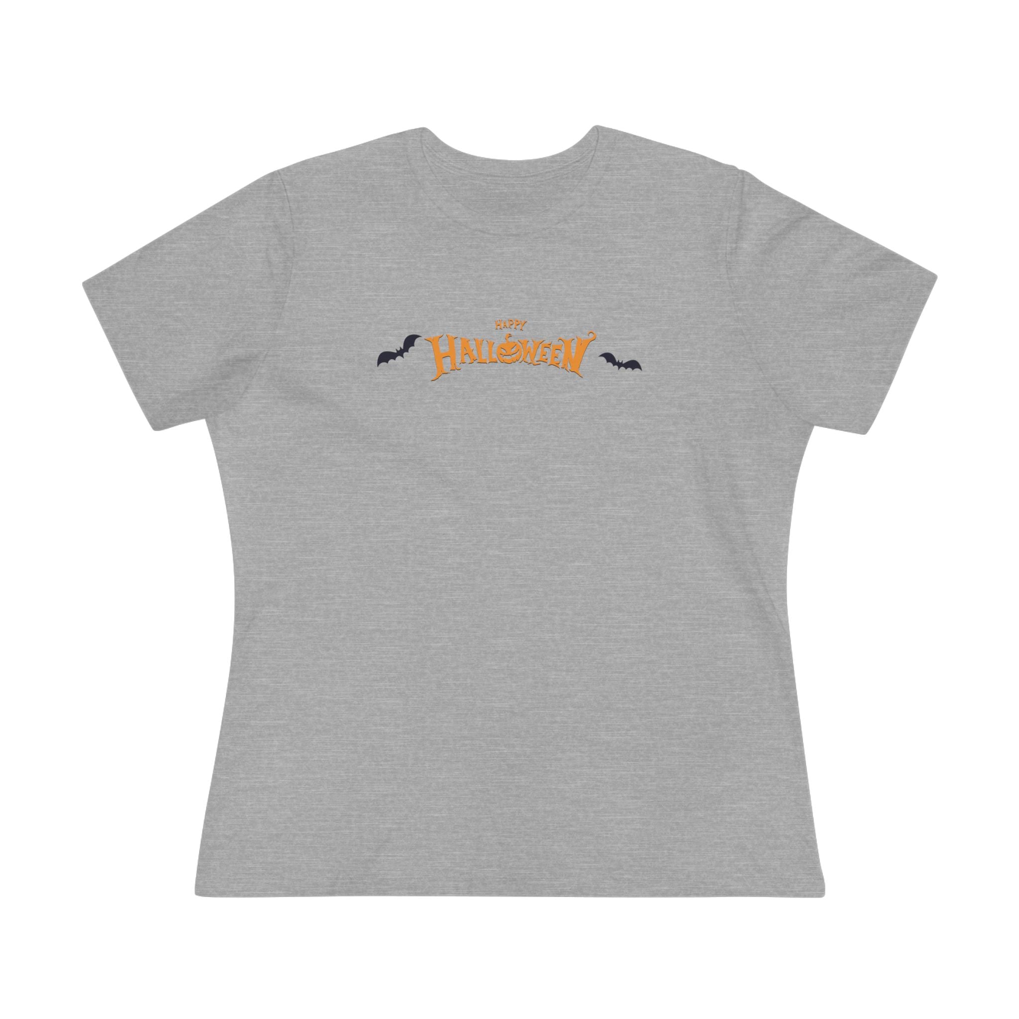 Halloween with Bats | Women's Cotton Tee
