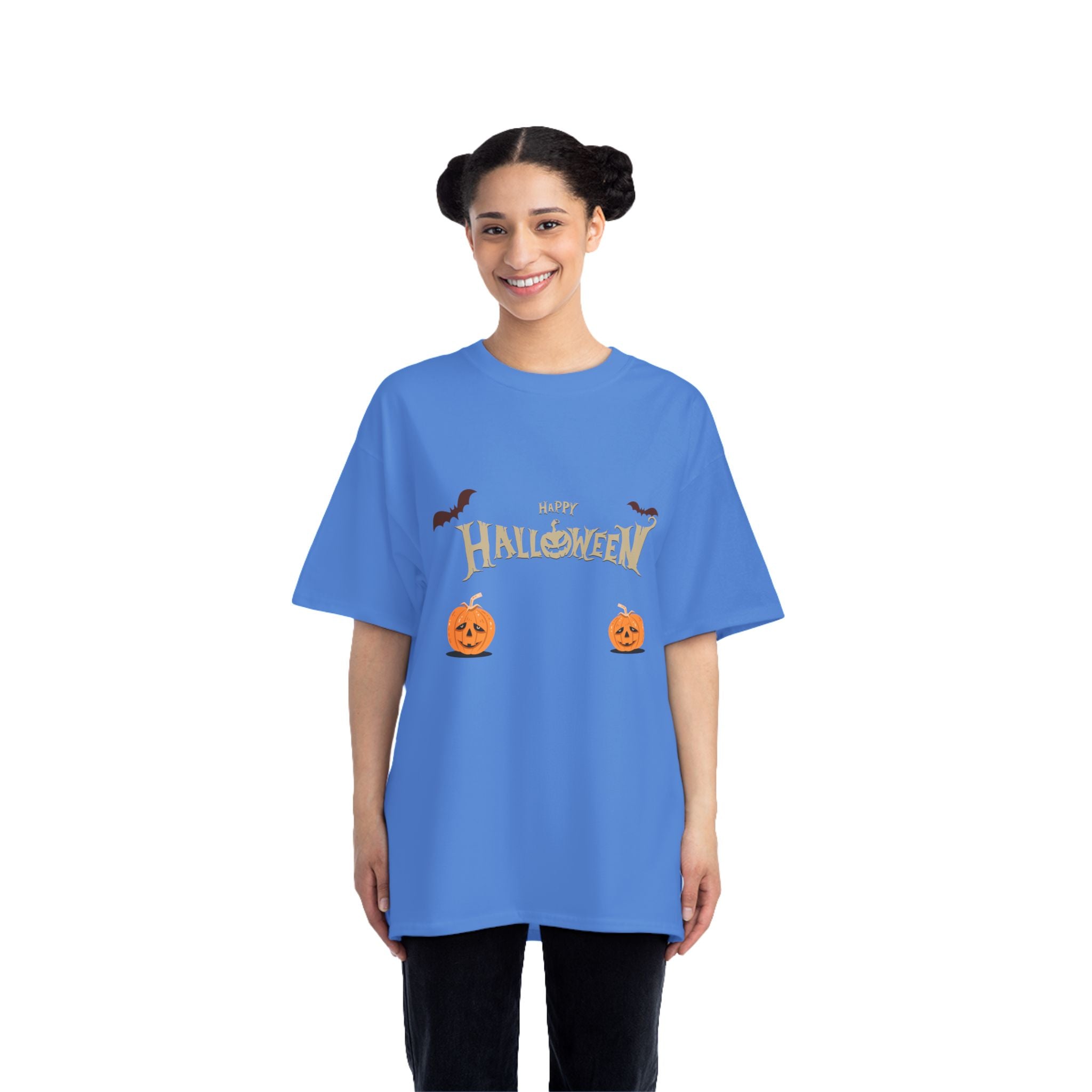 Halloween with Pumpkins | Beefy-T®  Short-Sleeve T-Shirt