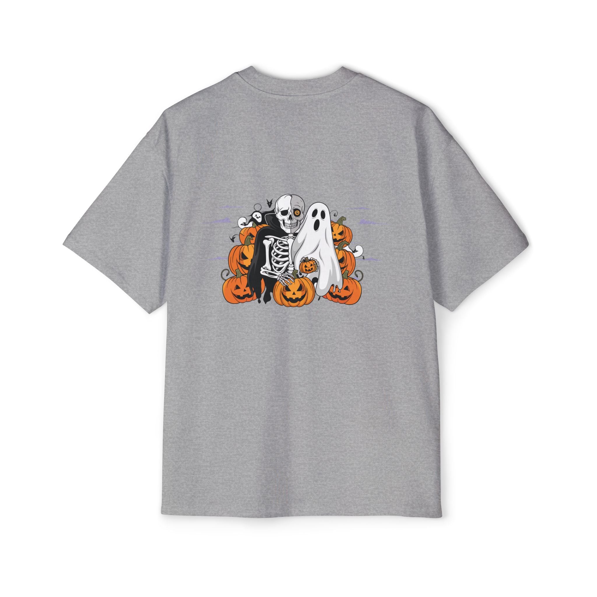Halloween with Bats | Men's Heavy Oversized Tee