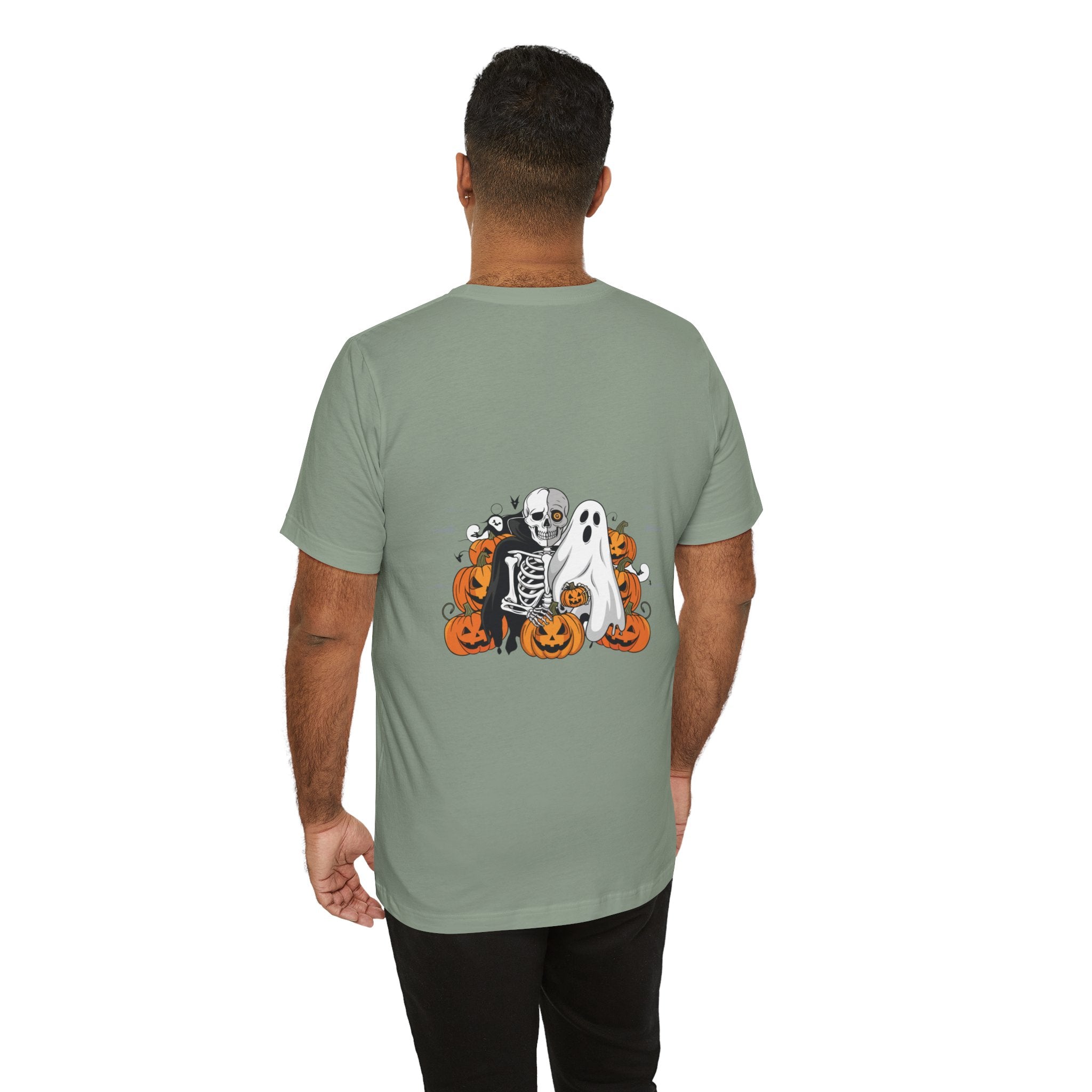 Halloween with Bats | Unisex Jersey Short Sleeve Tee