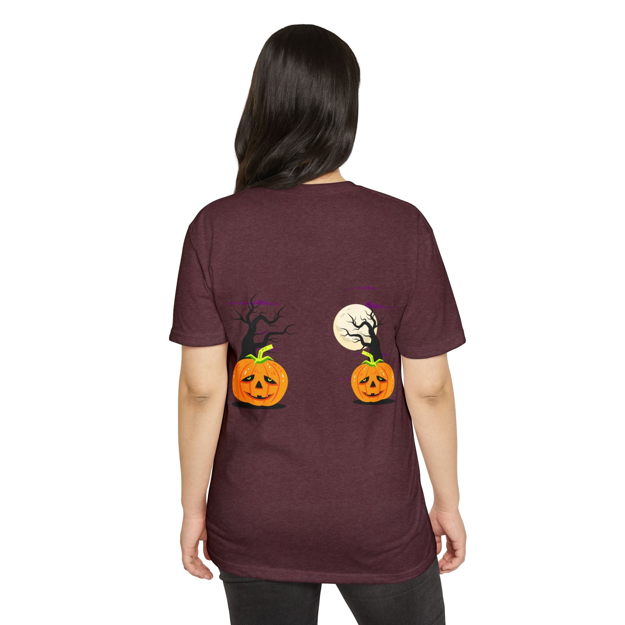 Halloween is Better with Cats | Unisex CVC Jersey T-shirt