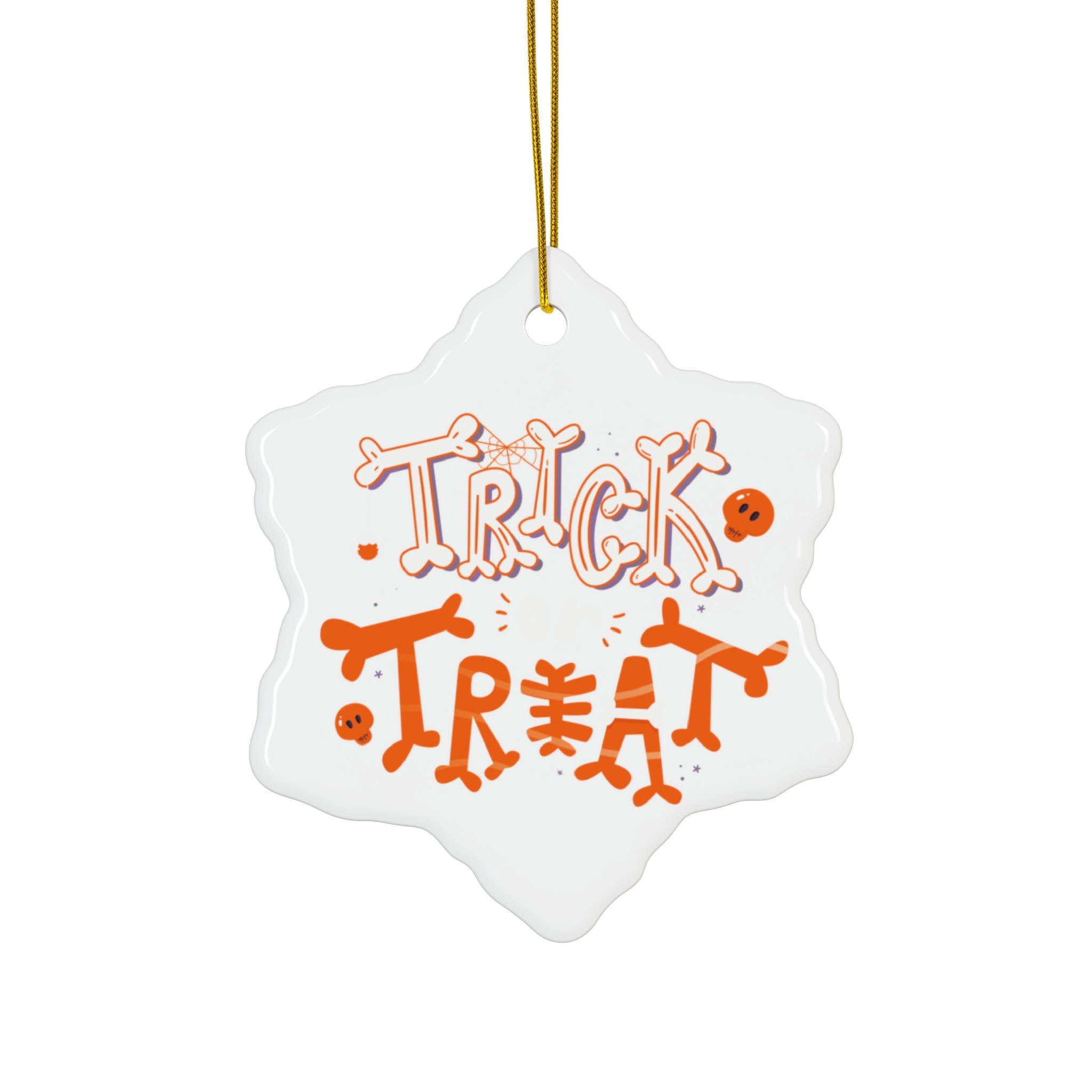 Halloween Trick or Treat | Ceramic Ornaments