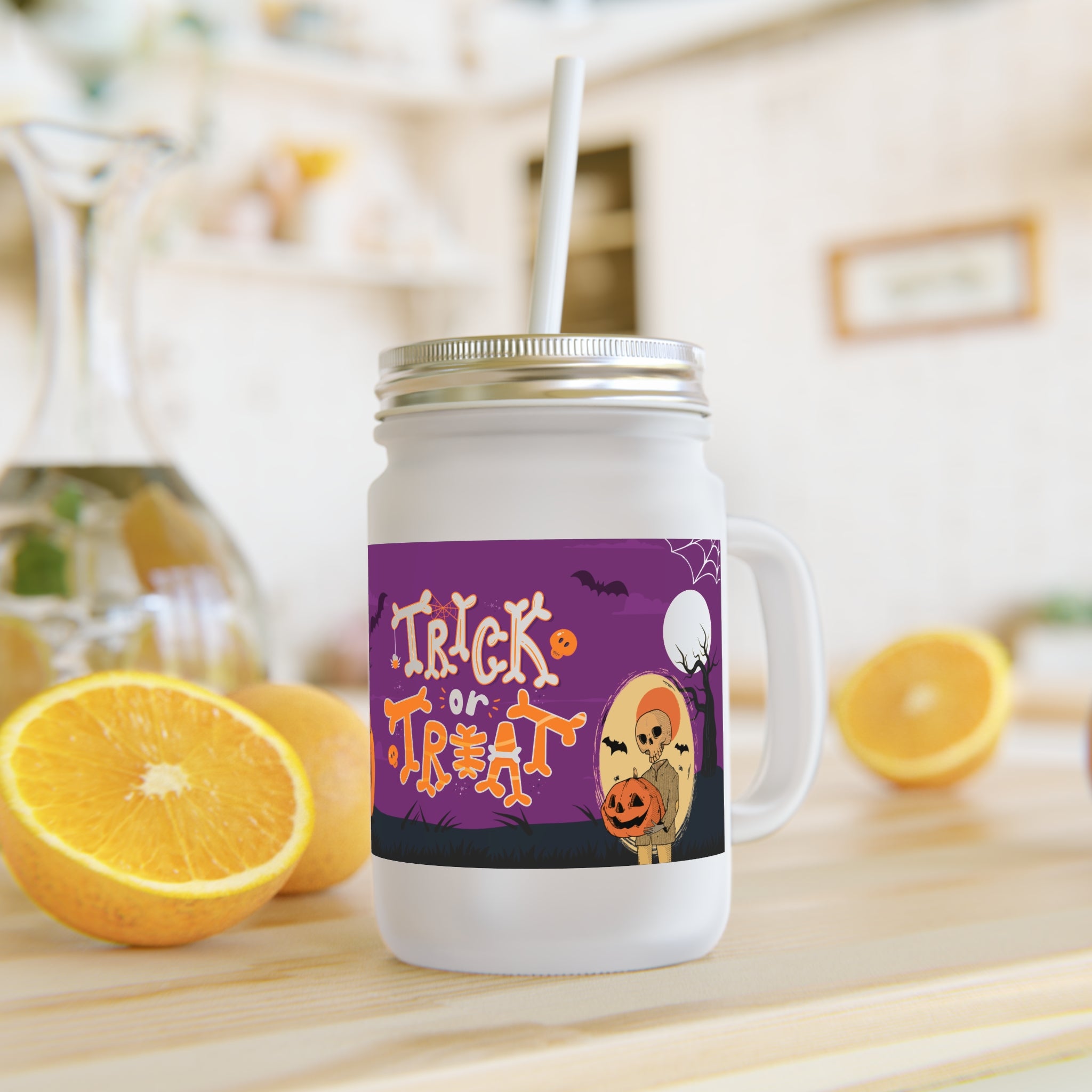 Halloween Trick or Treat | Mason Jar