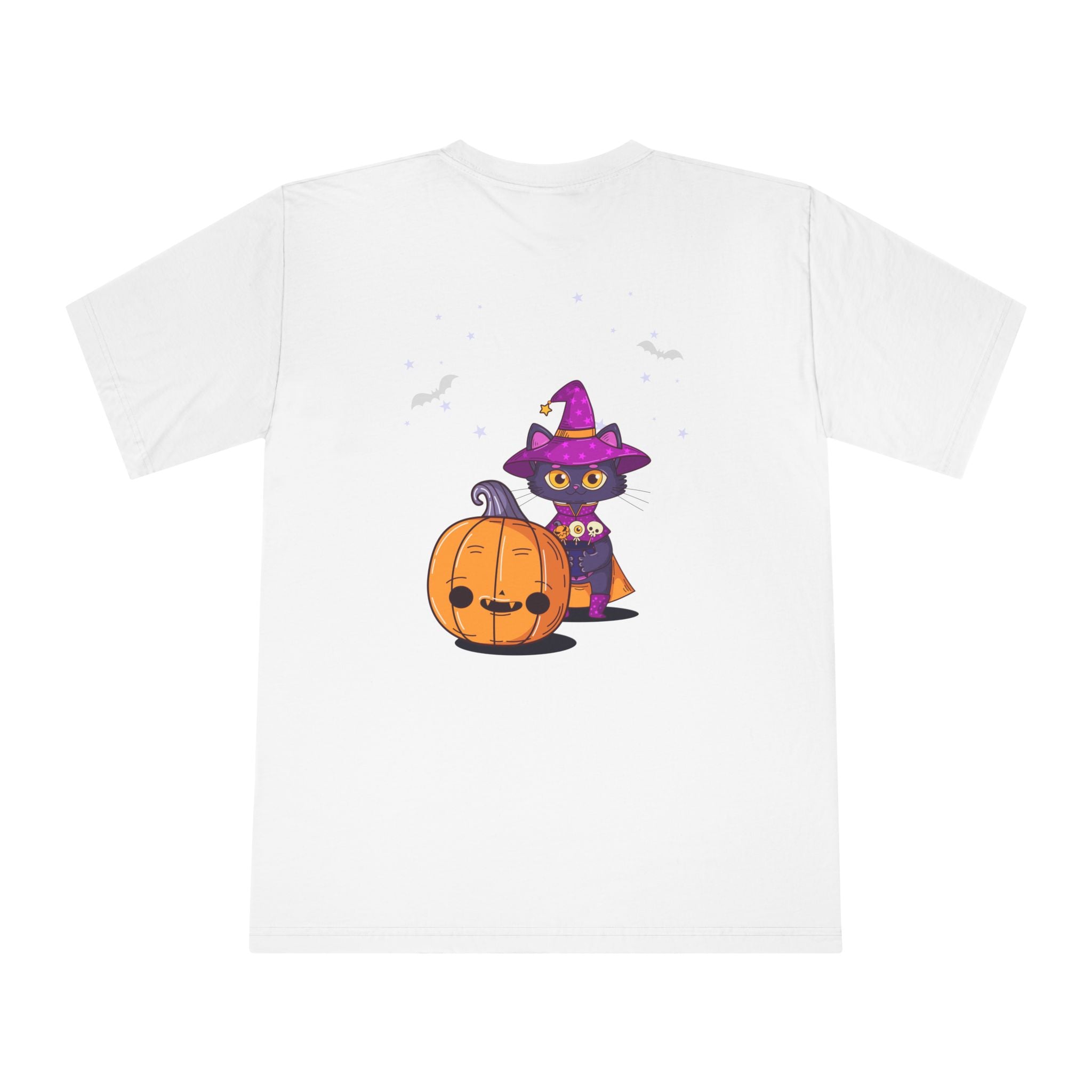 Halloween with Witch's Cats | Unisex Classic Crewneck T-Shirt