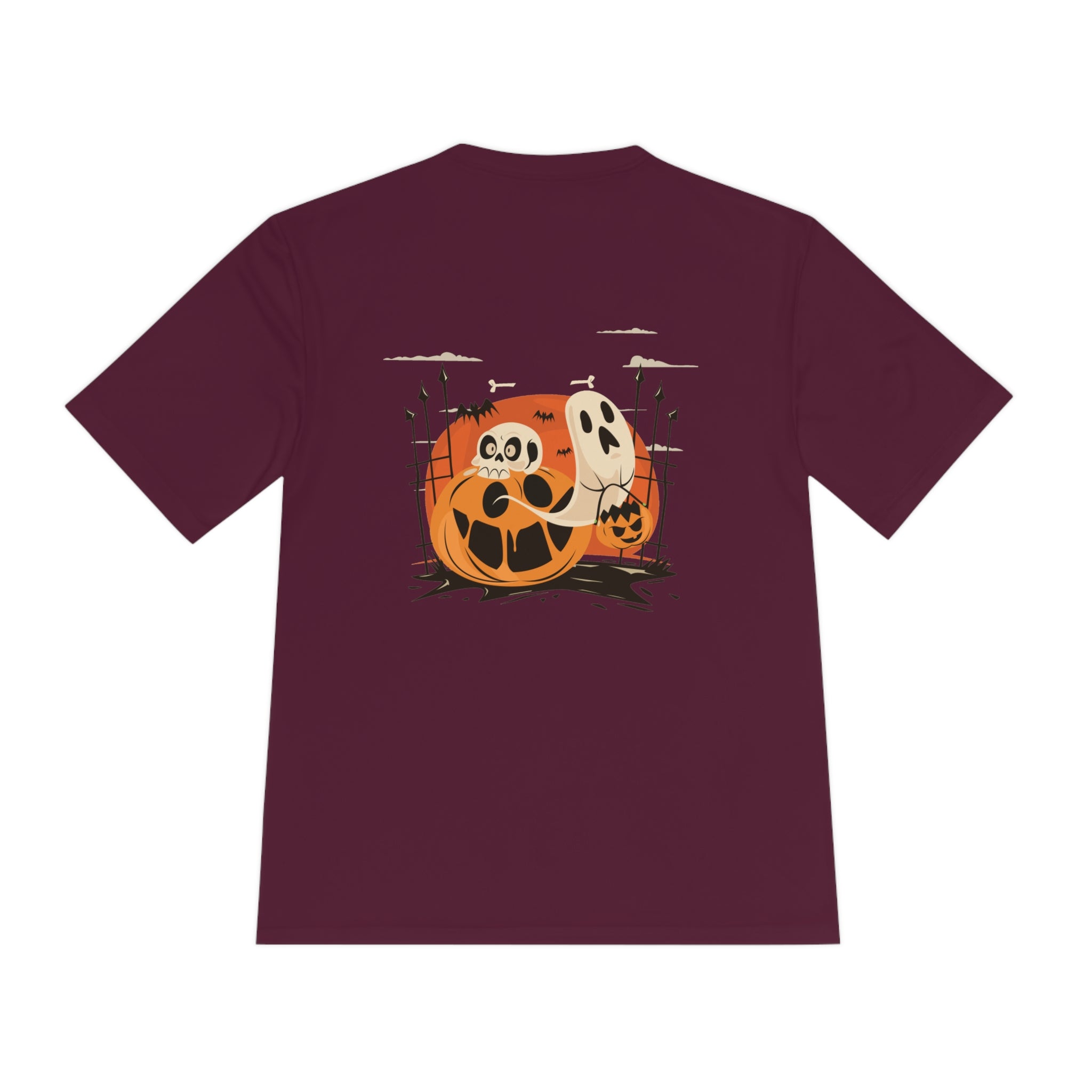 Halloween with Pumpkins | Unisex Moisture Wicking Tee
