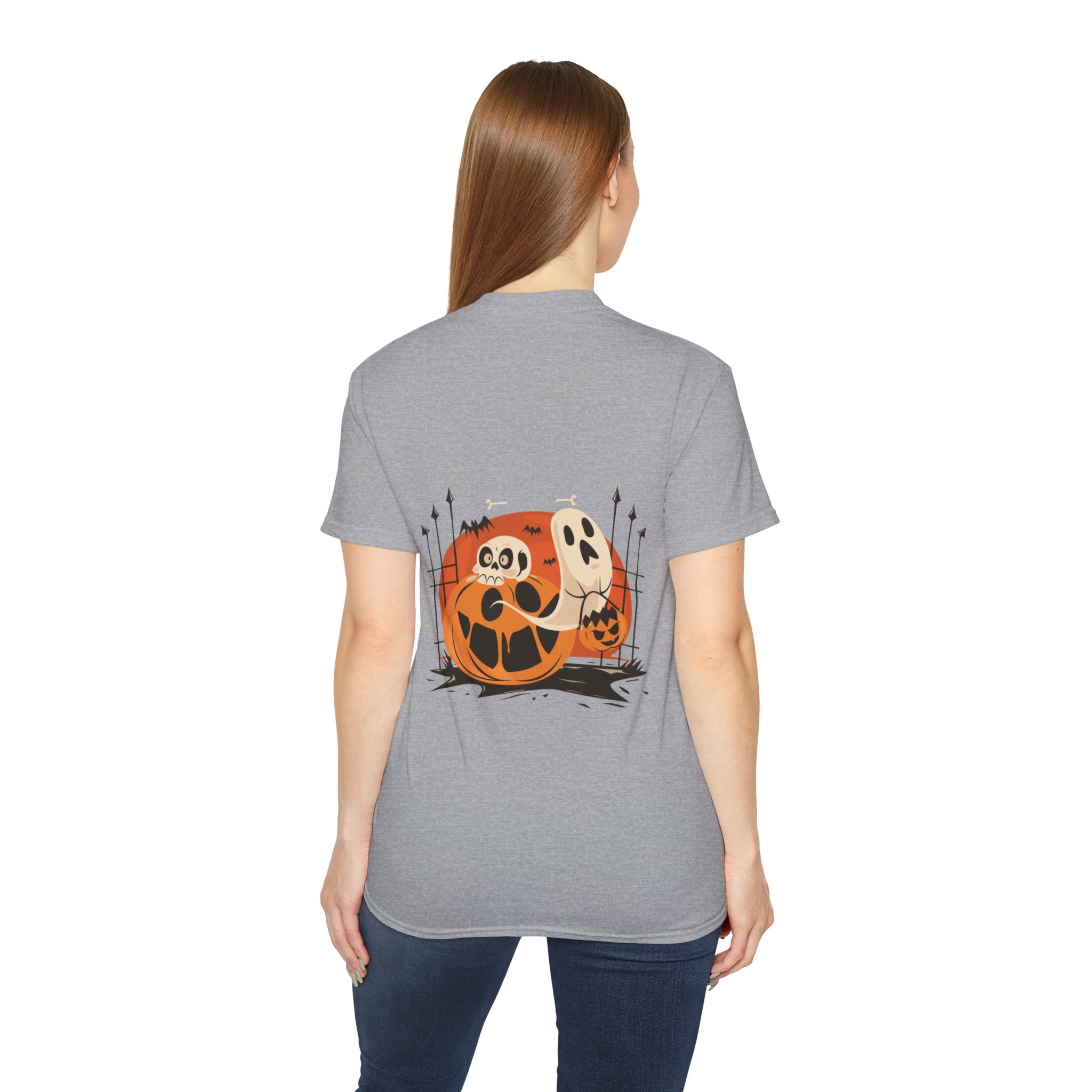 Halloween with Pumpkins | Unisex Ultra Cotton Tee
