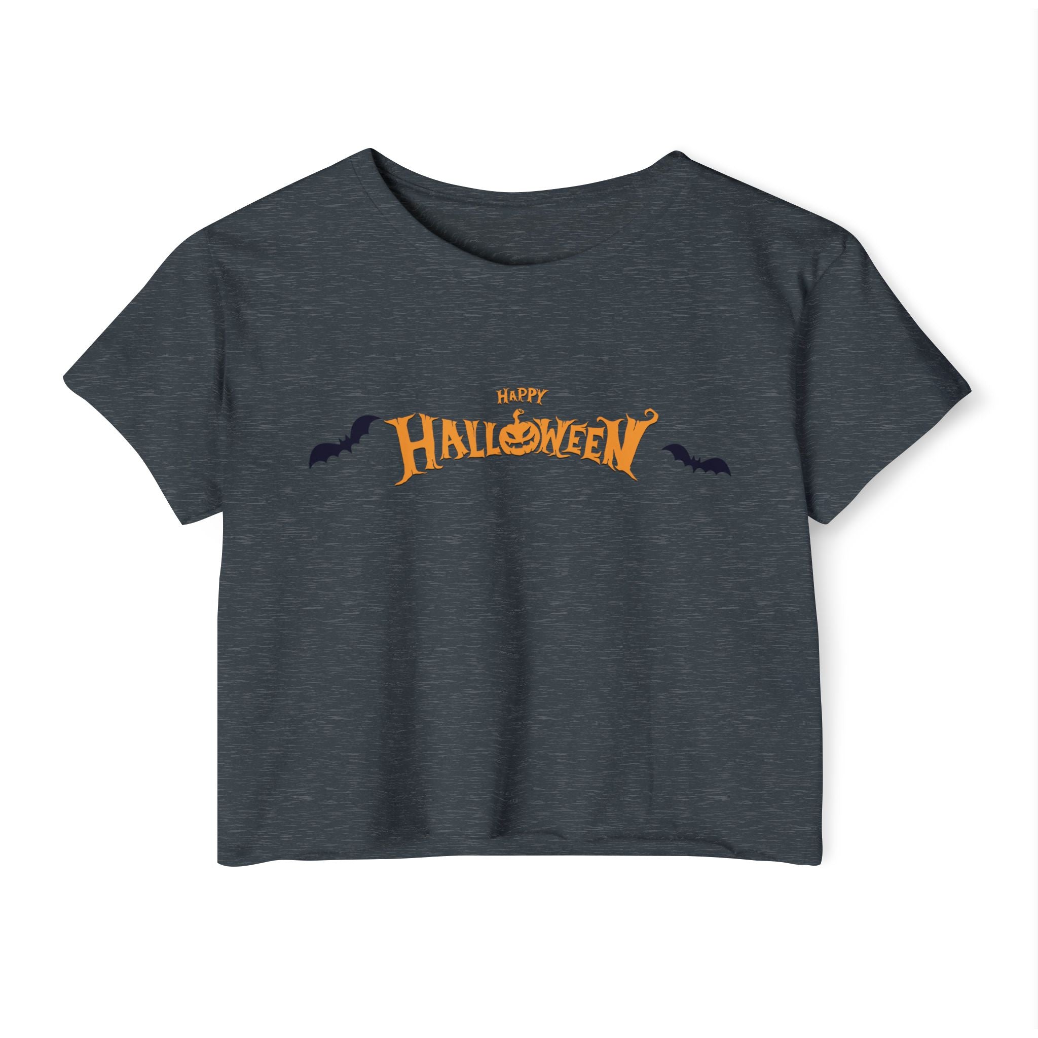 Halloween with Bats | Women's Festival Crop Top