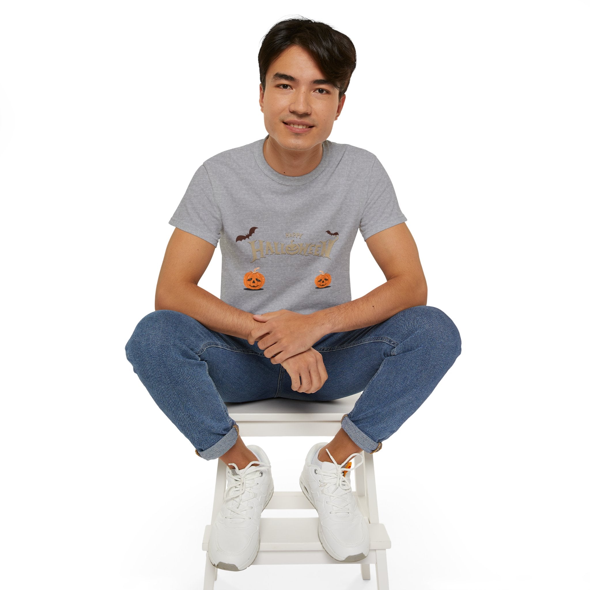 Halloween with Pumpkins | Unisex Ultra Cotton Tee