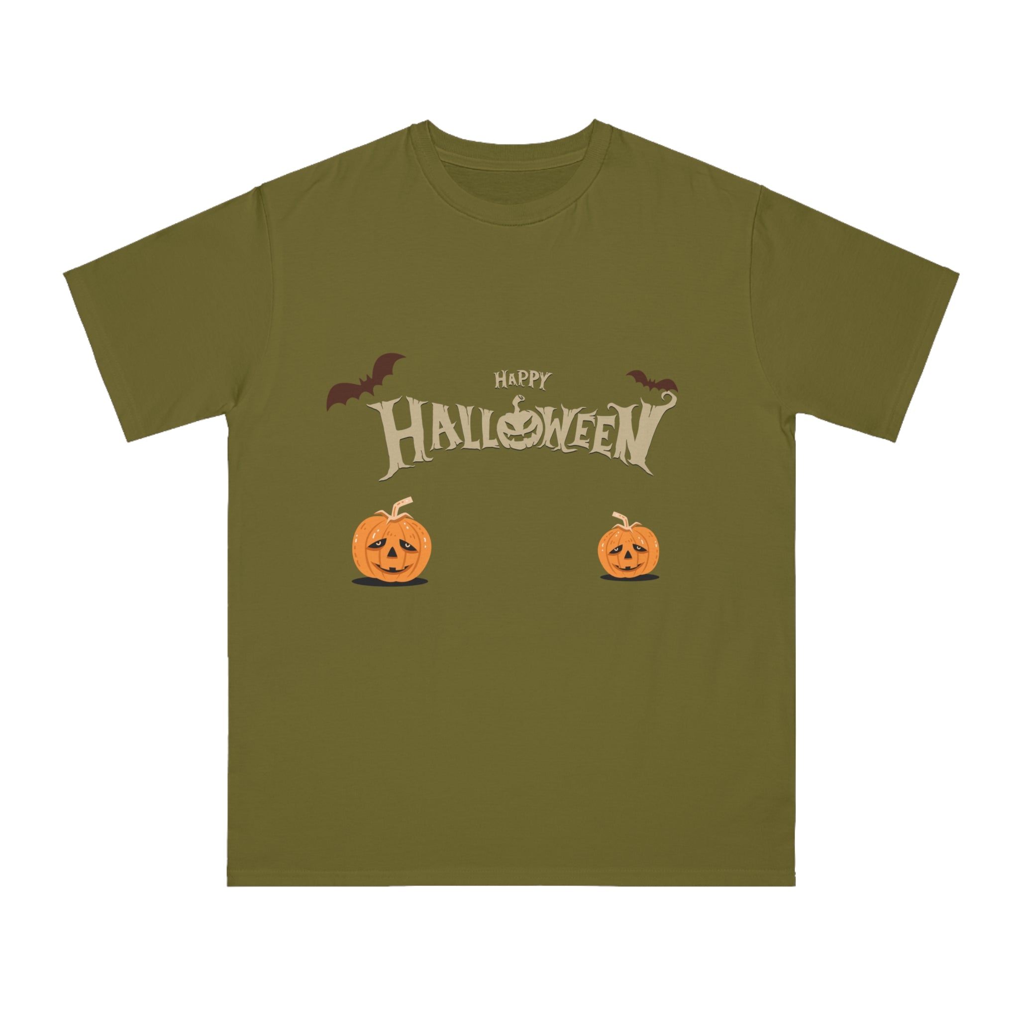Halloween with Pumpkins | Organic Unisex Classic T-Shirt