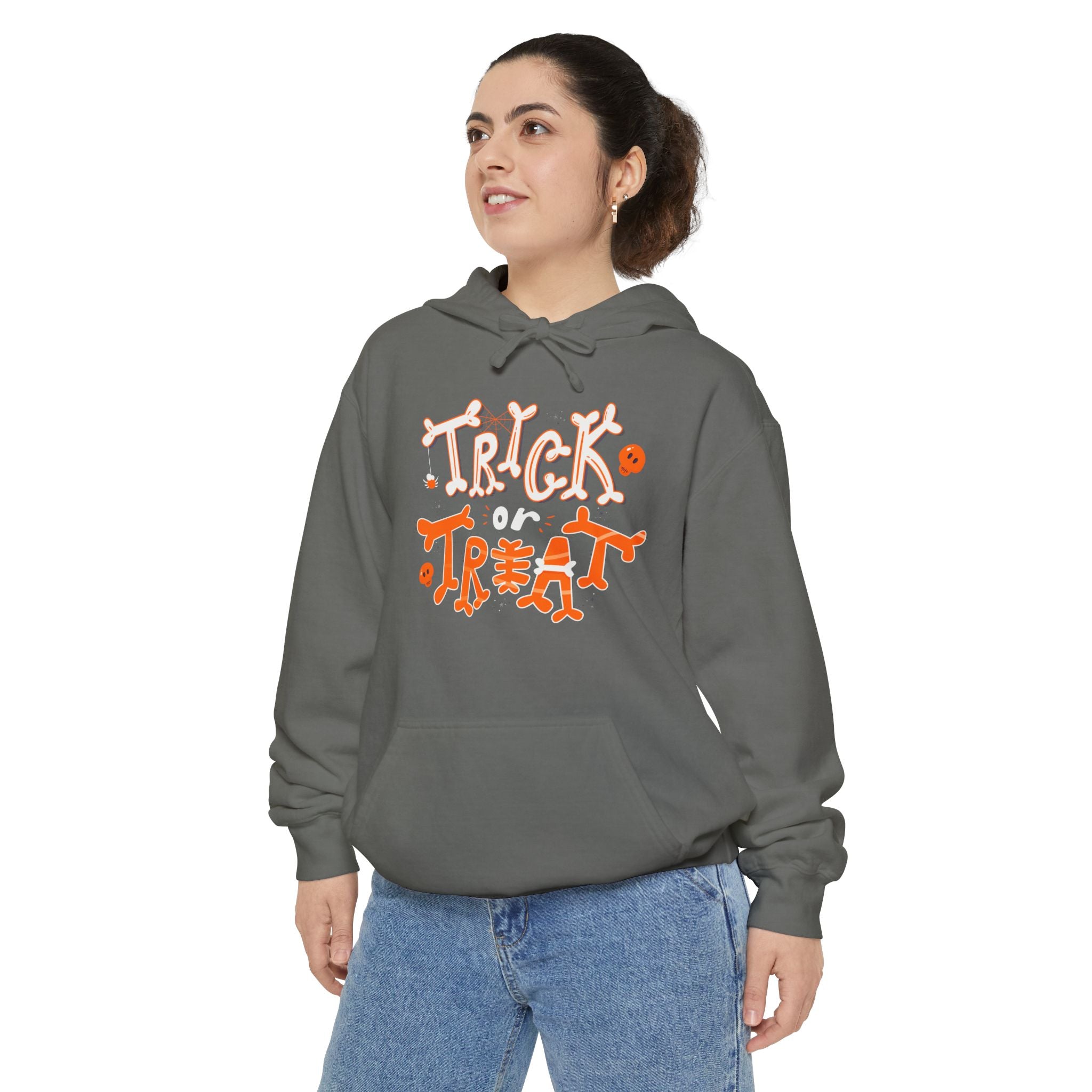 Halloween Trick or Treat | Unisex Garment-Dyed Hoodie