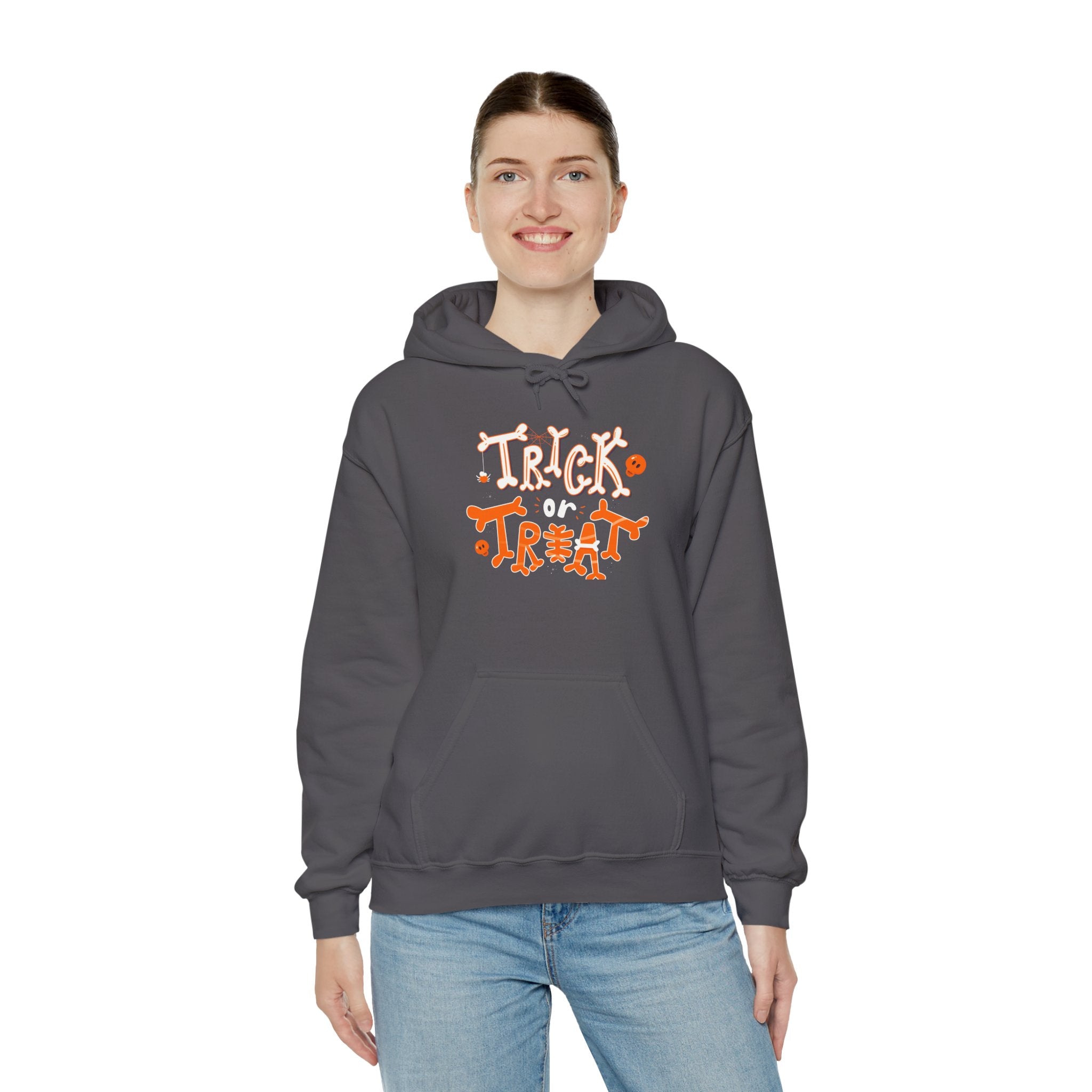Halloween Trick or Treat  | Unisex Heavy Blend Hooded Sweatshirt