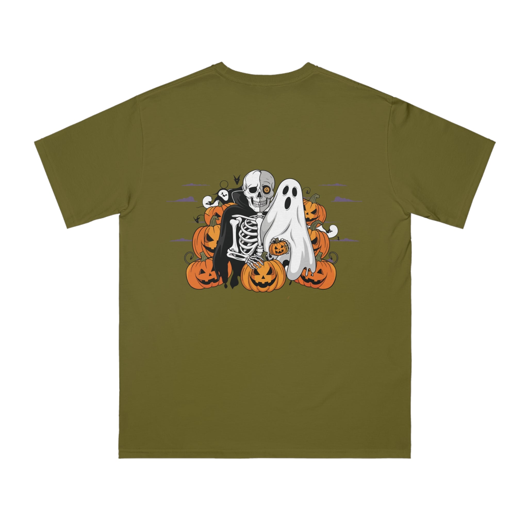 Halloween with Bats | Organic Unisex Classic T-Shirt