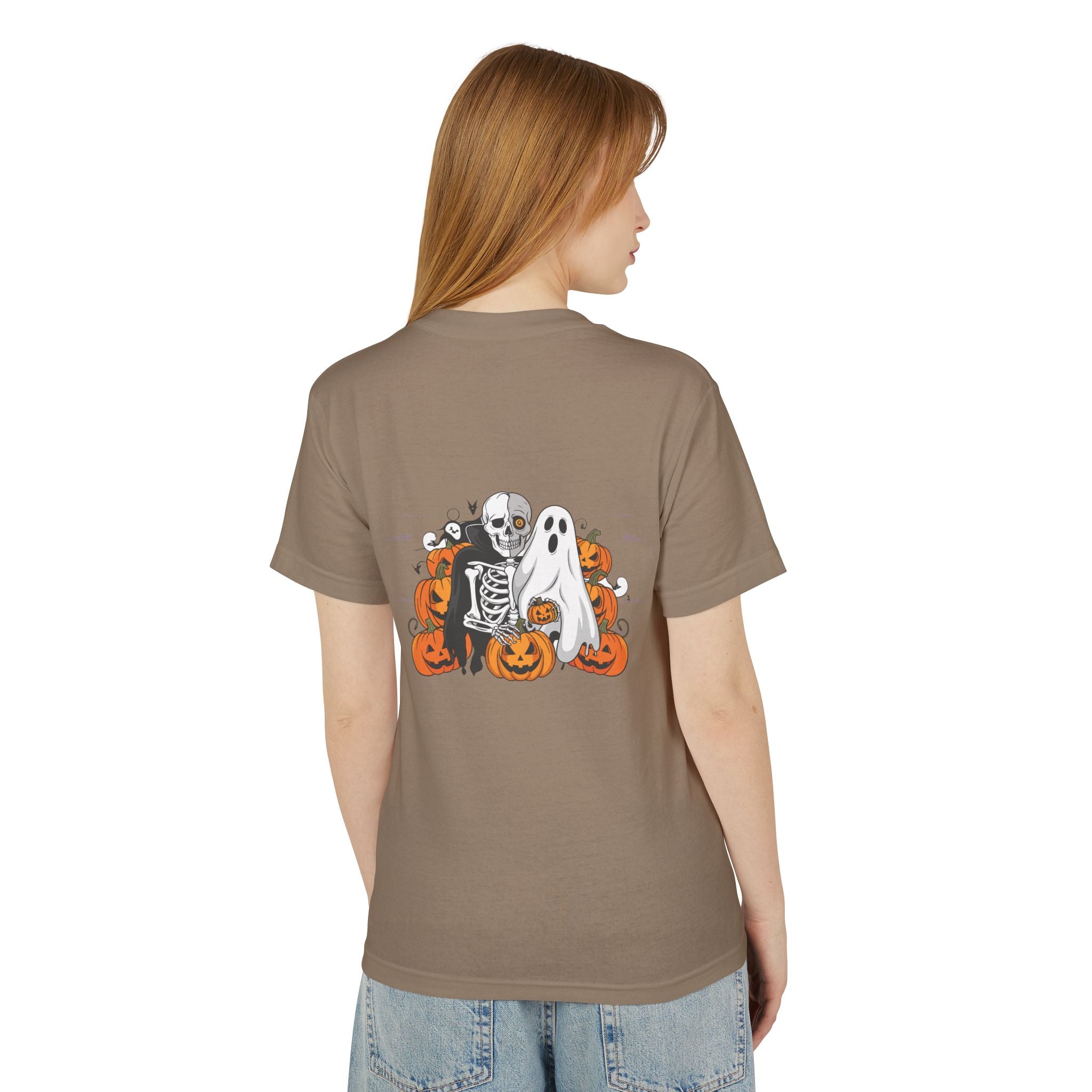 Halloween with Bats | Unisex Garment-Dyed Heavyweight Cotton Tee