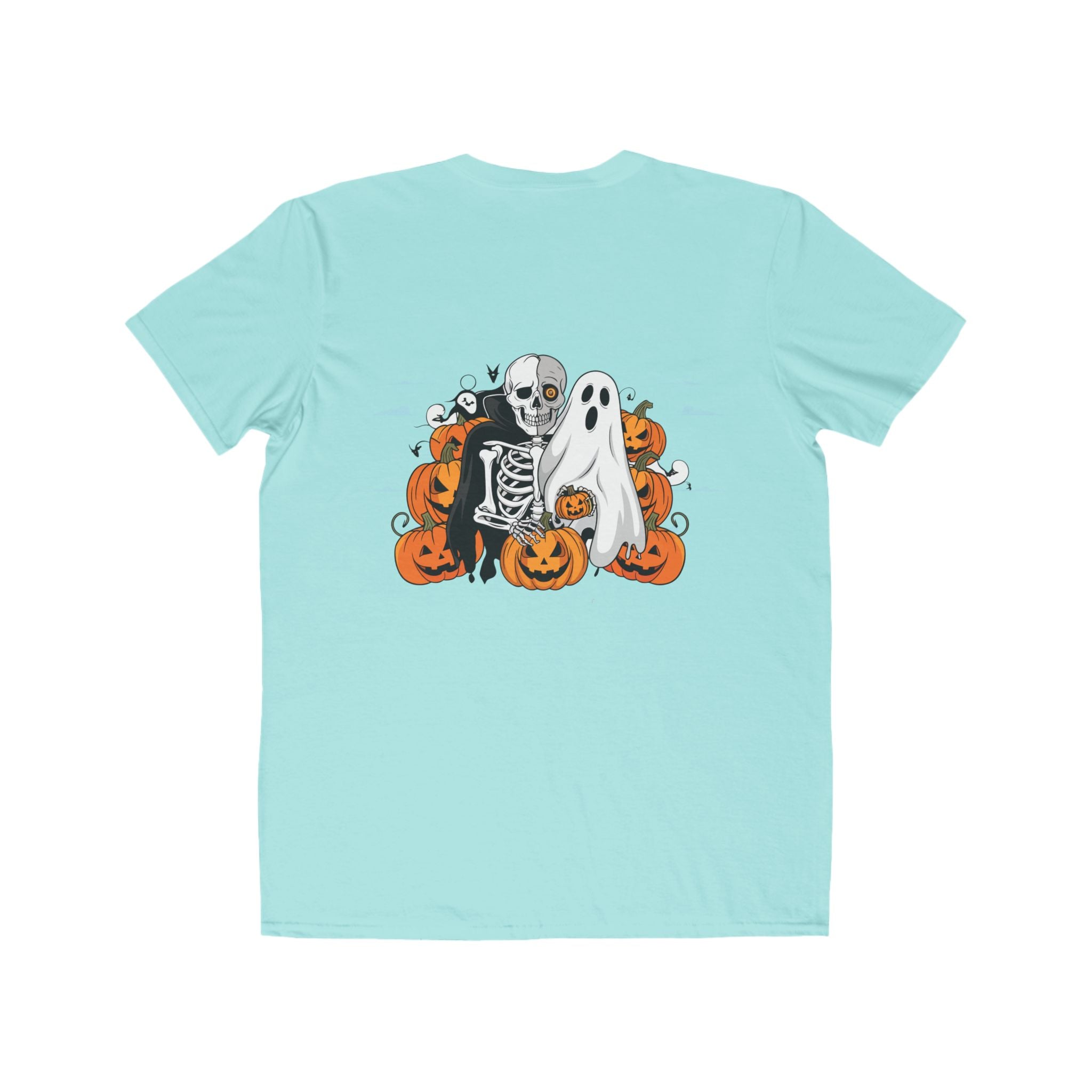 Halloween with Bats | Men's Lightweight Fashion Tee