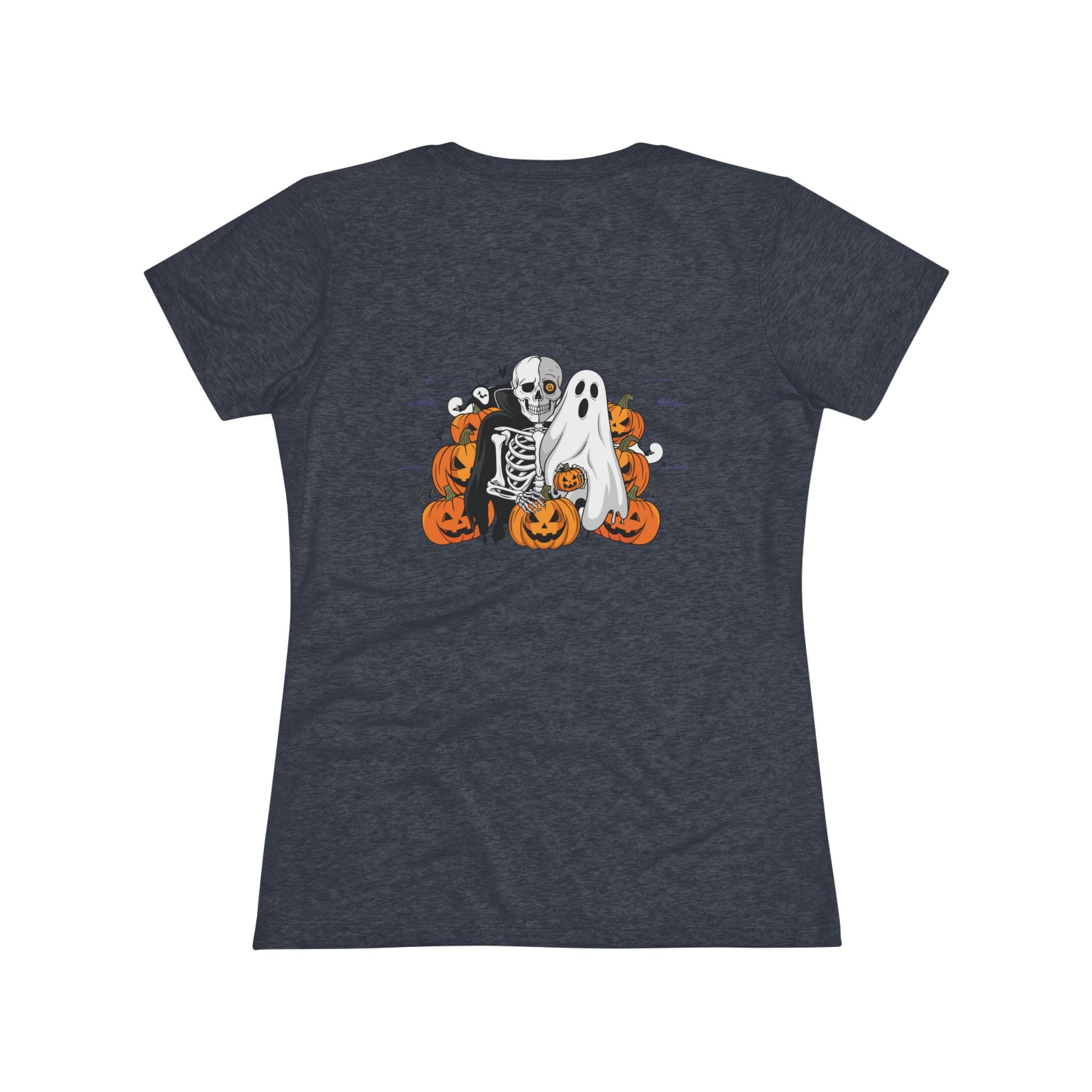 Halloween with Bats | Women's Triblend Tee