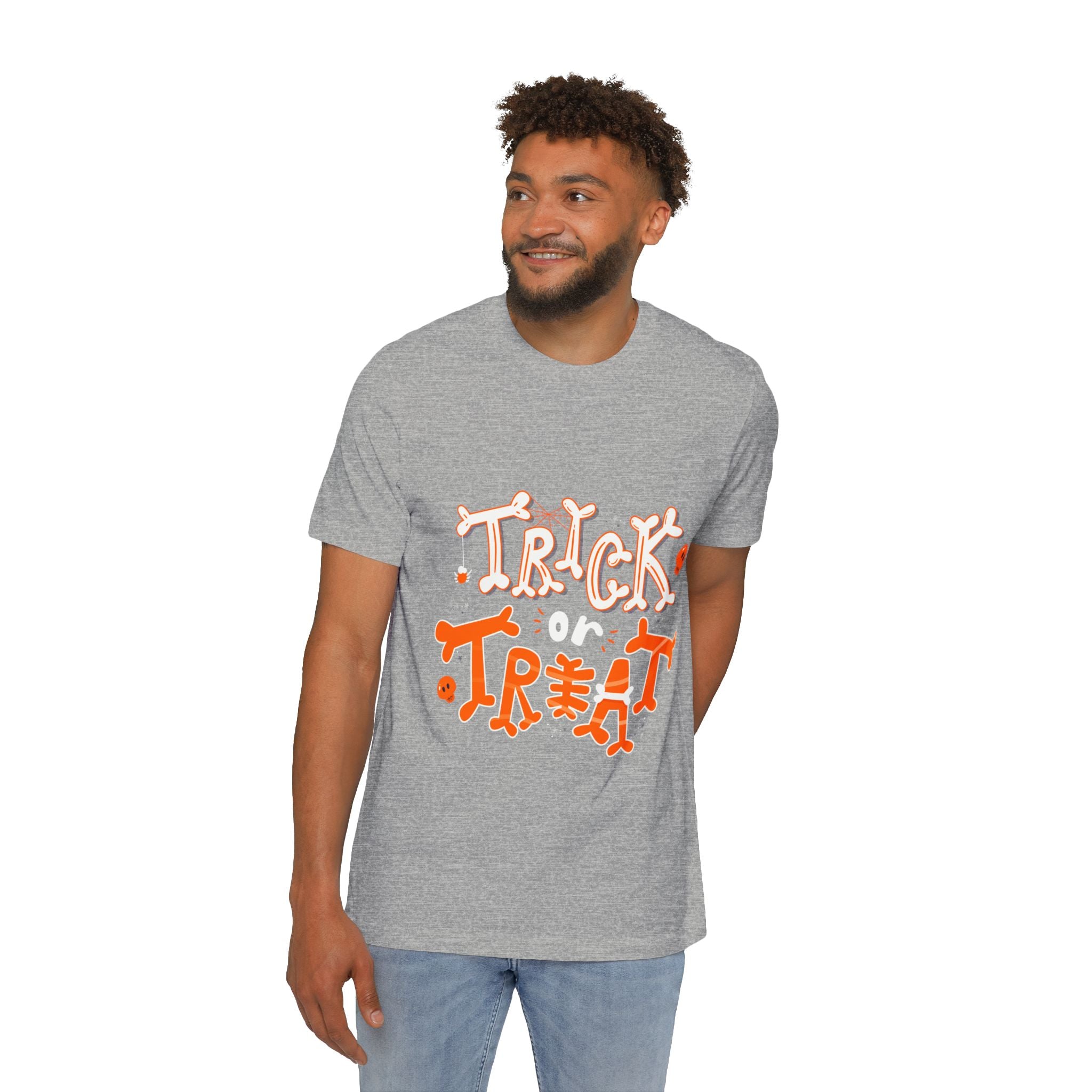 Halloween Trick or Treat | USA-Made Unisex Short-Sleeve Jersey T-Shirt