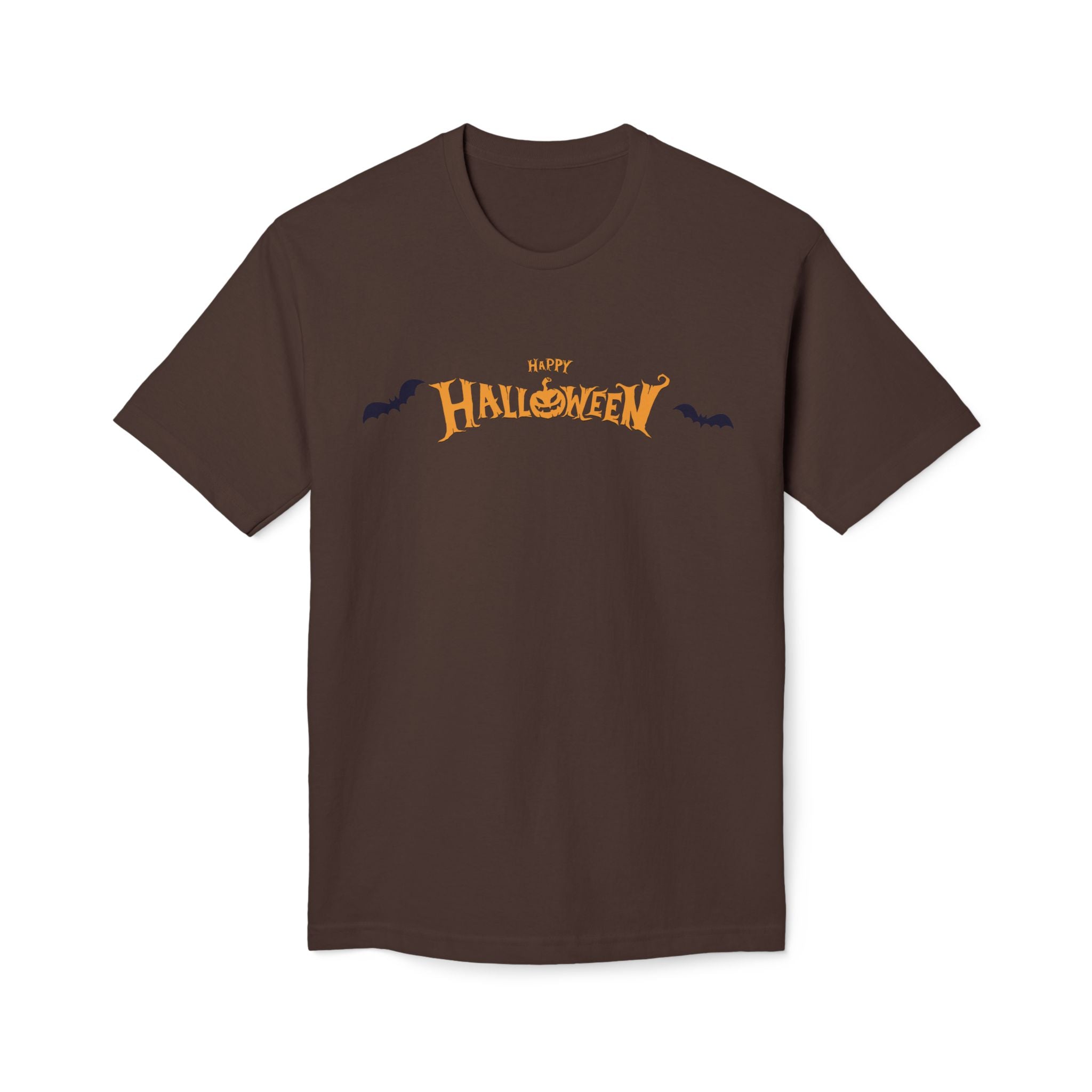 Halloween with Bats | Unisex Midweight T-shirt, Made in US